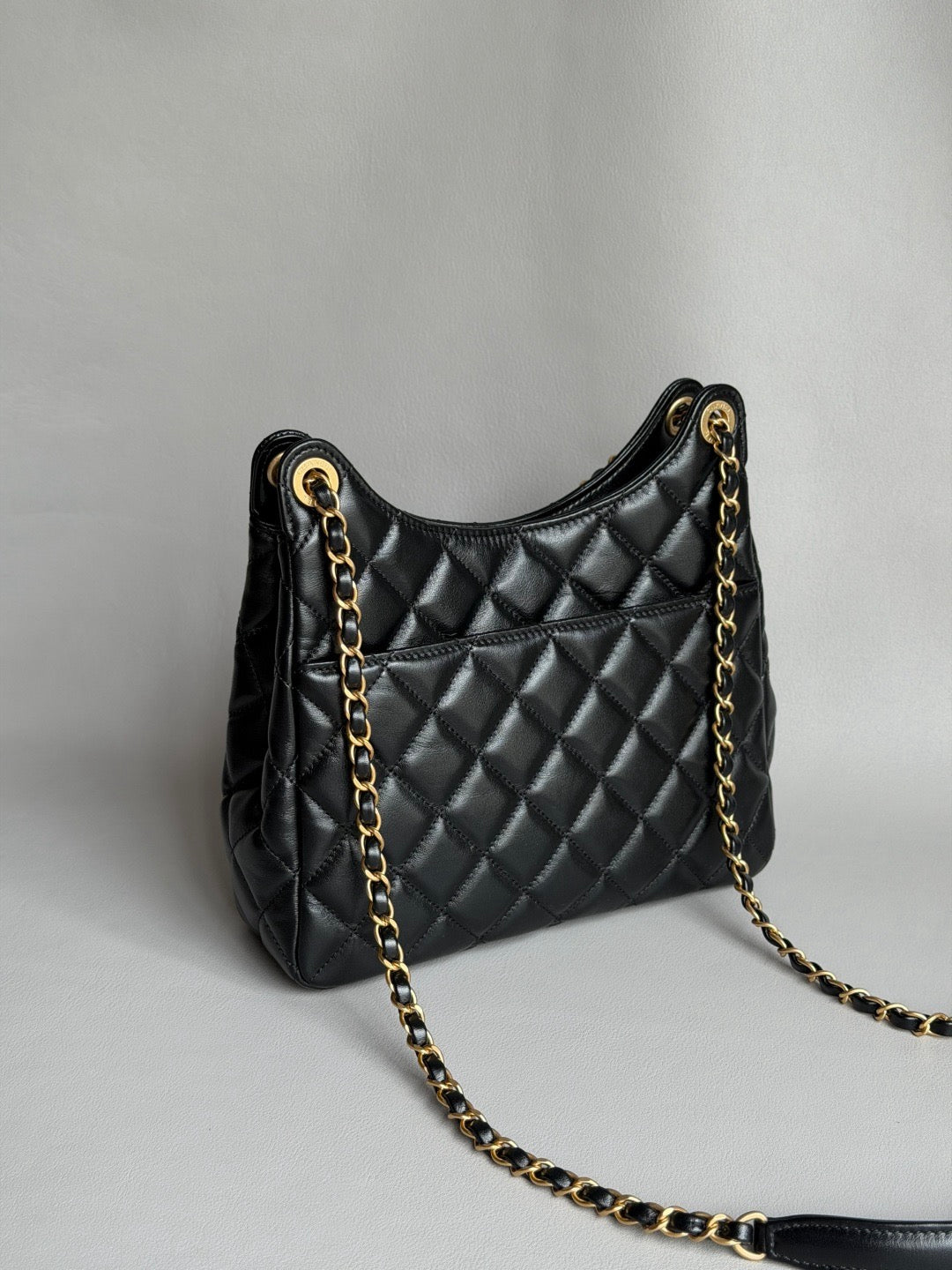 CHANEL-25S Holo bag  golden/sliver