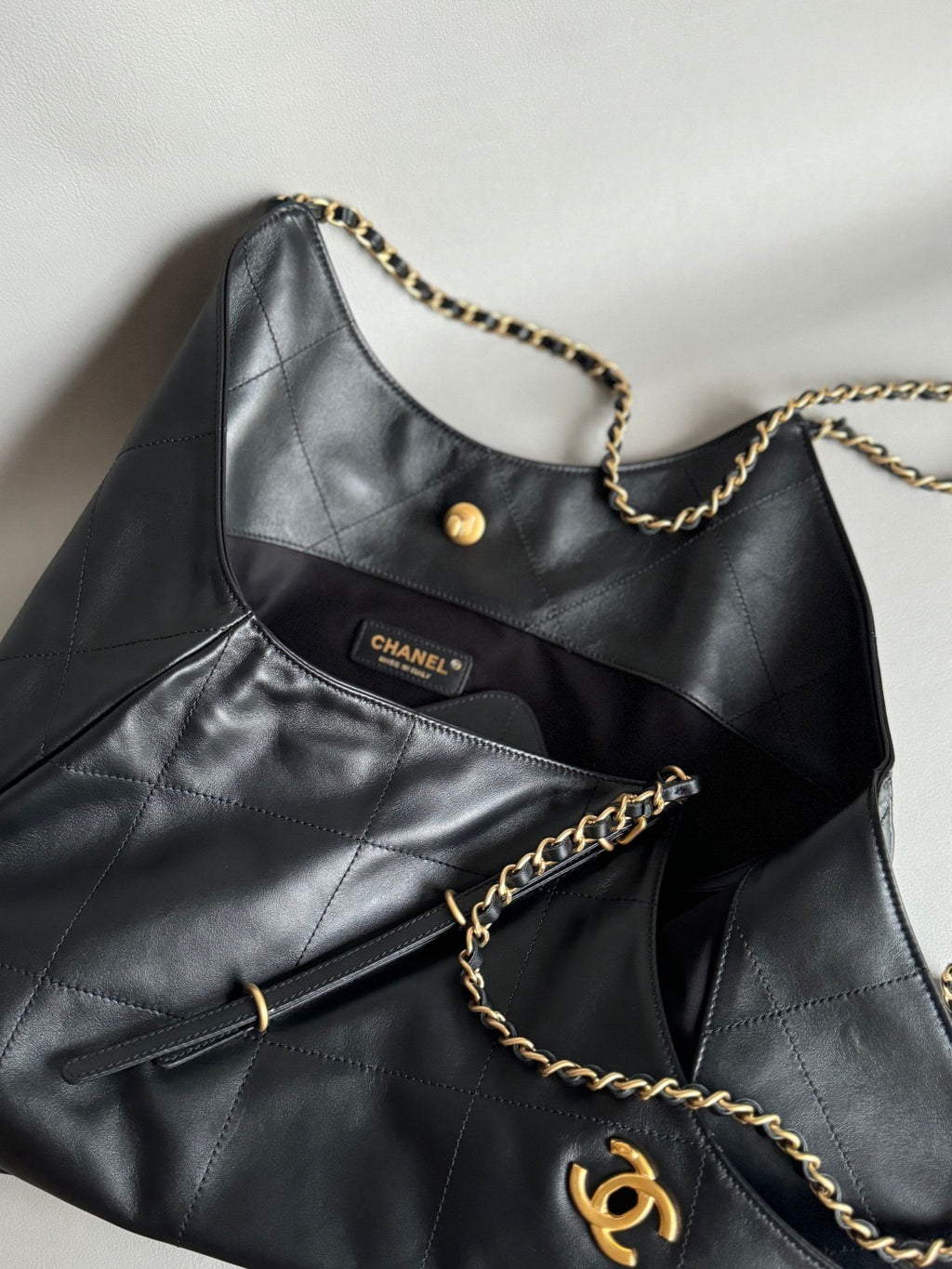 CHANEL-25S Tote golden/sliver