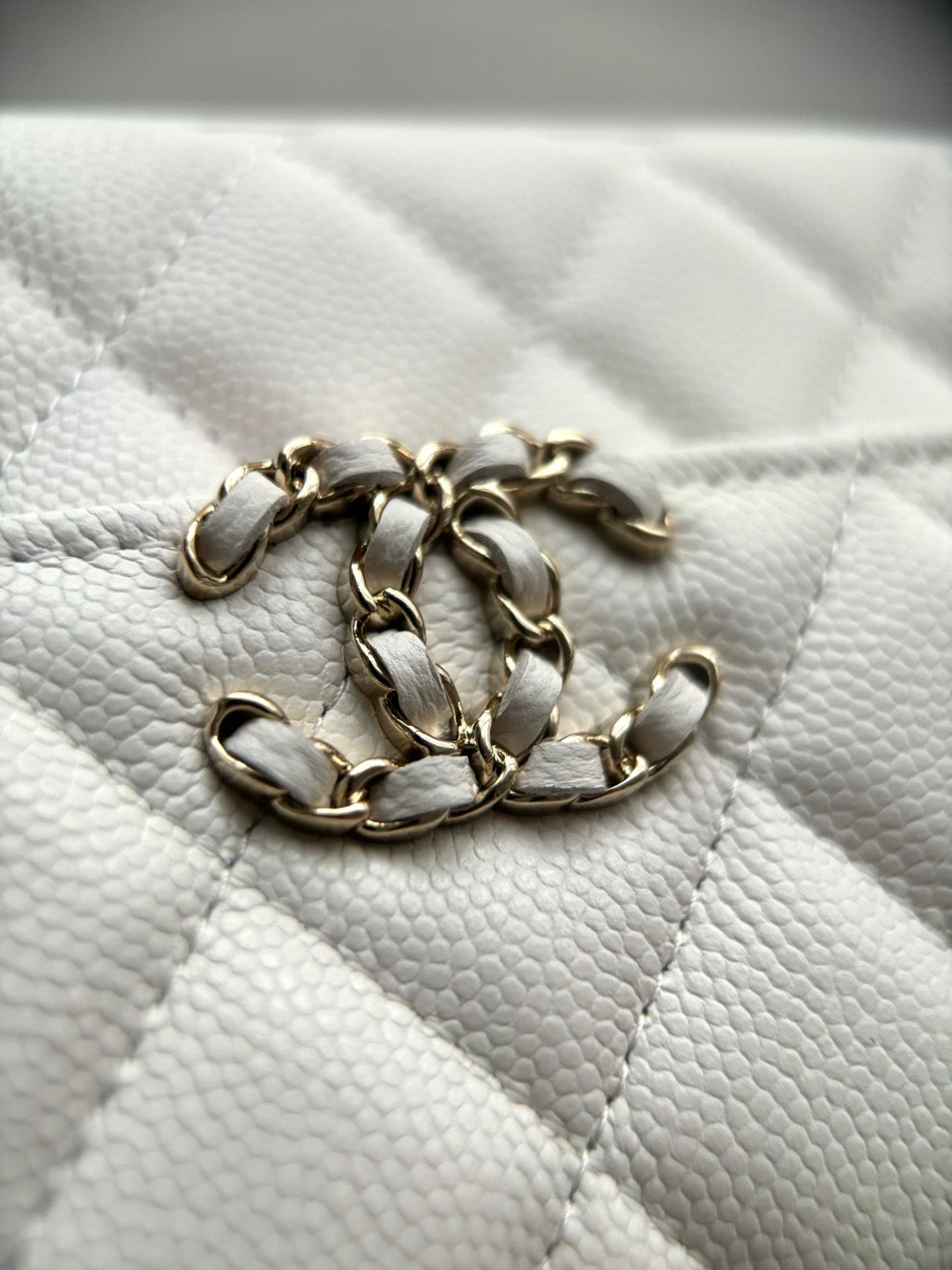 CHANEL-25S kelly bag golden/sliver