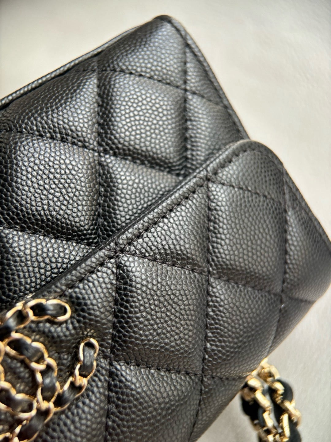 CHANEL-25S kelly bag golden/sliver