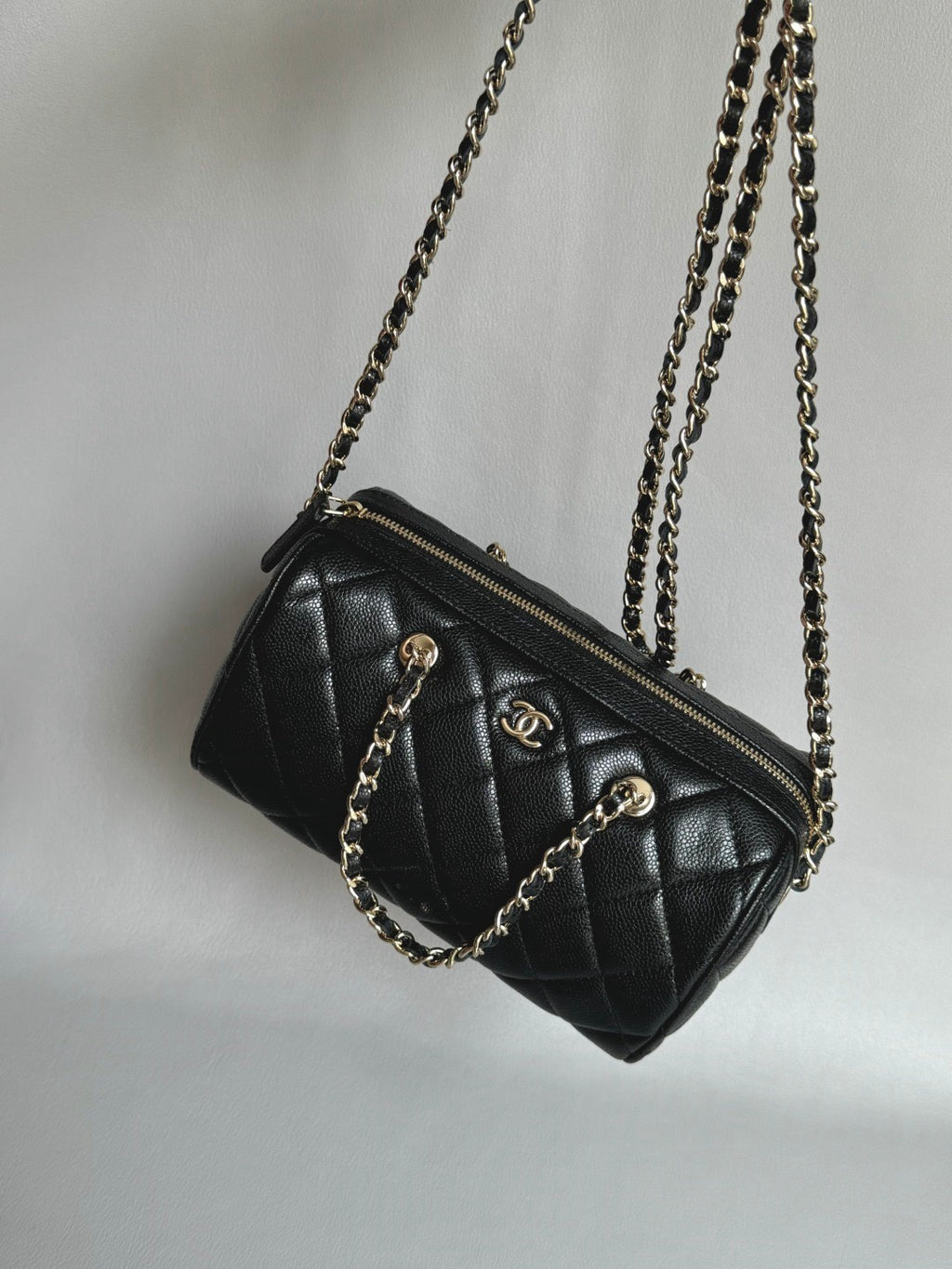 CHANEL-25P bolide golden/sliver