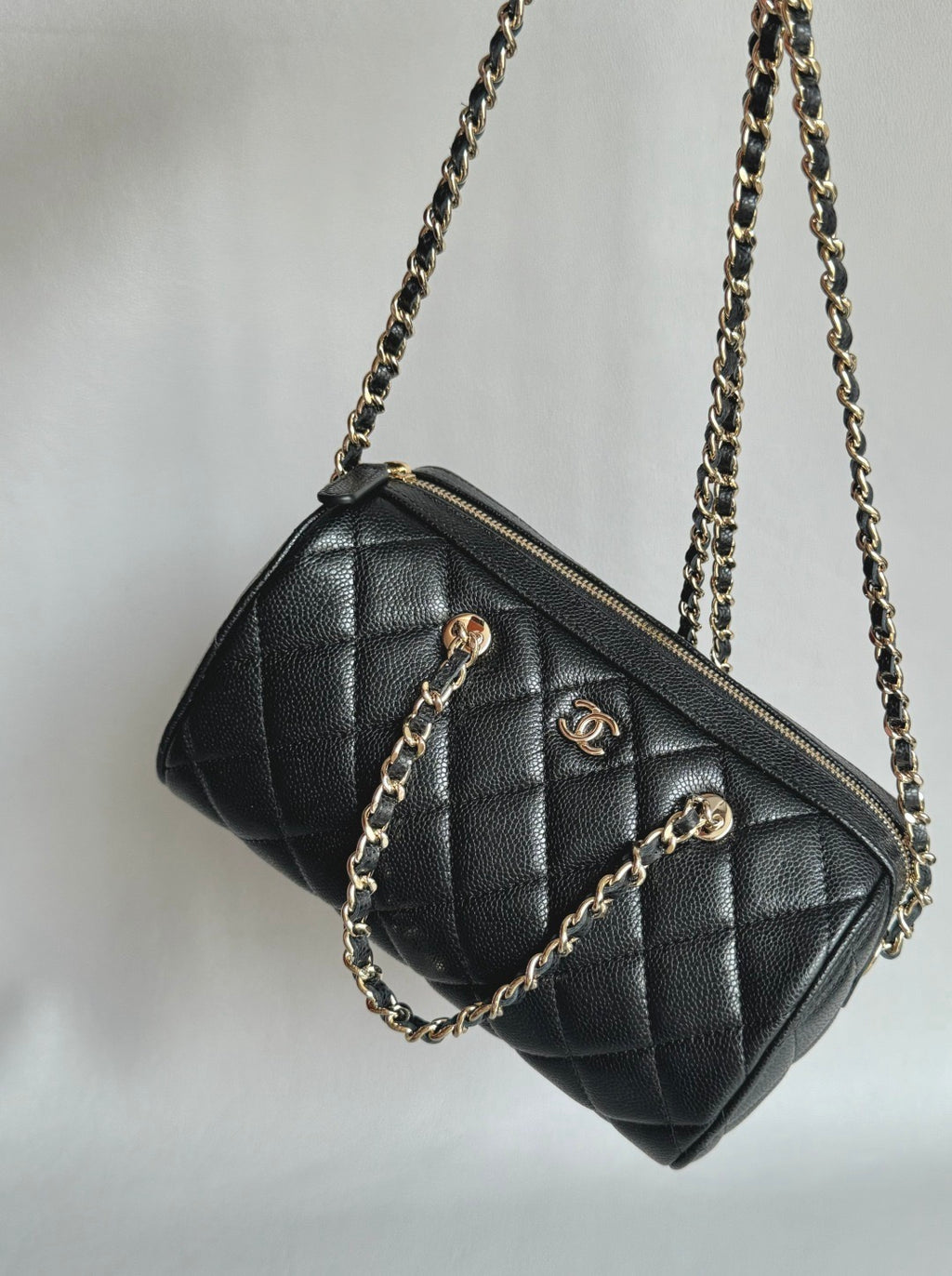 CHANEL-25P bolide golden/sliver