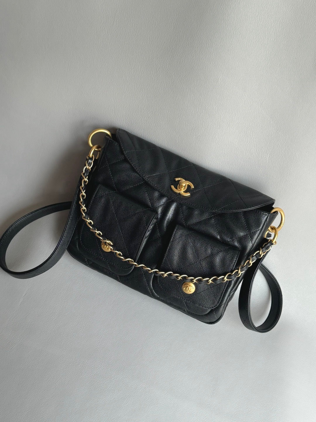 CHANEL-25P HoBo golden/sliver