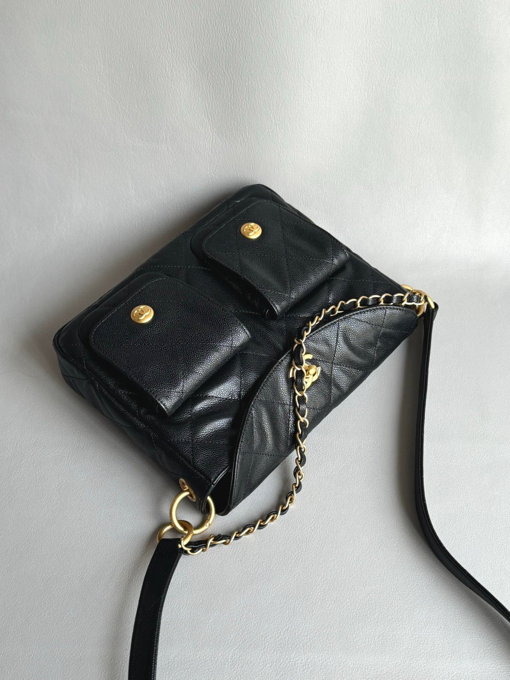 CHANEL-25P HoBo golden/sliver