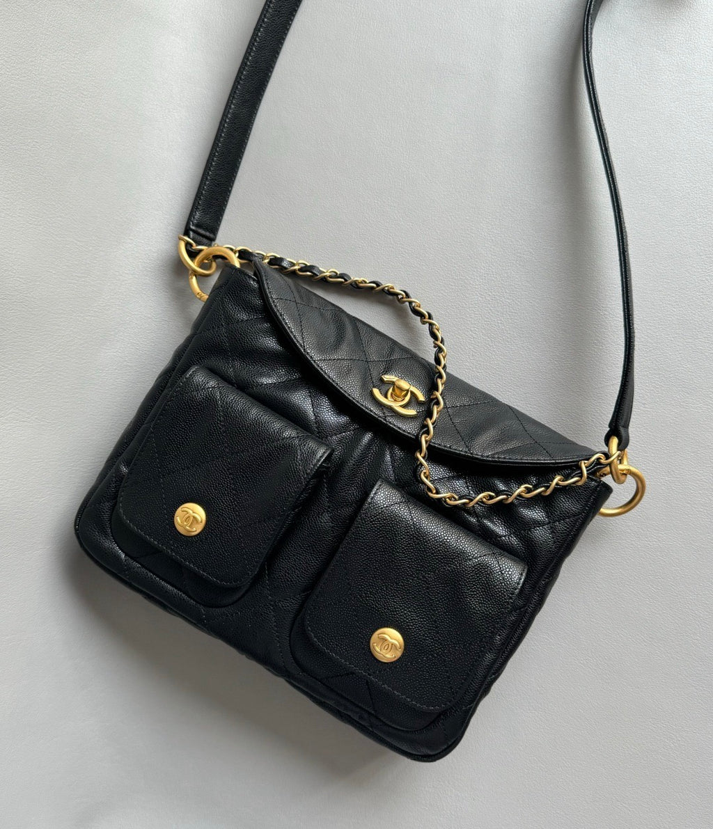 CHANEL-25P HoBo golden/sliver