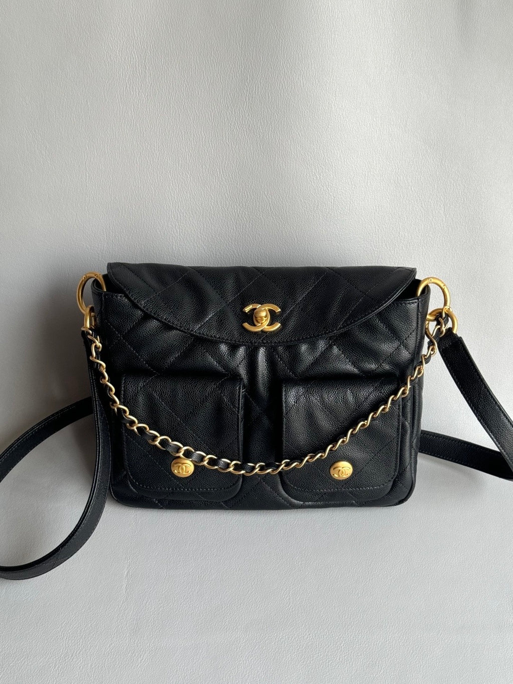CHANEL-25P HoBo golden/sliver