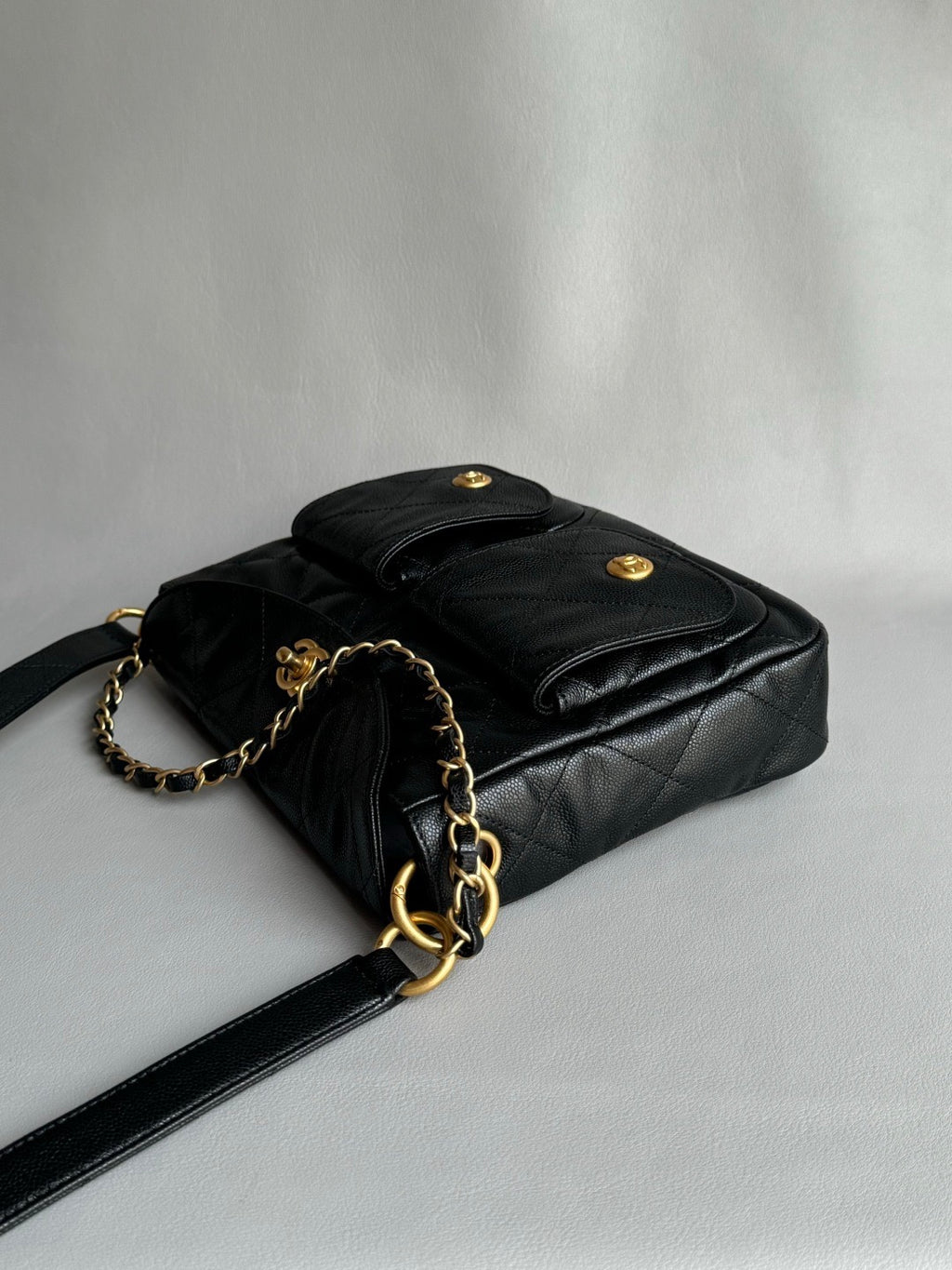 CHANEL-25P HoBo golden/sliver