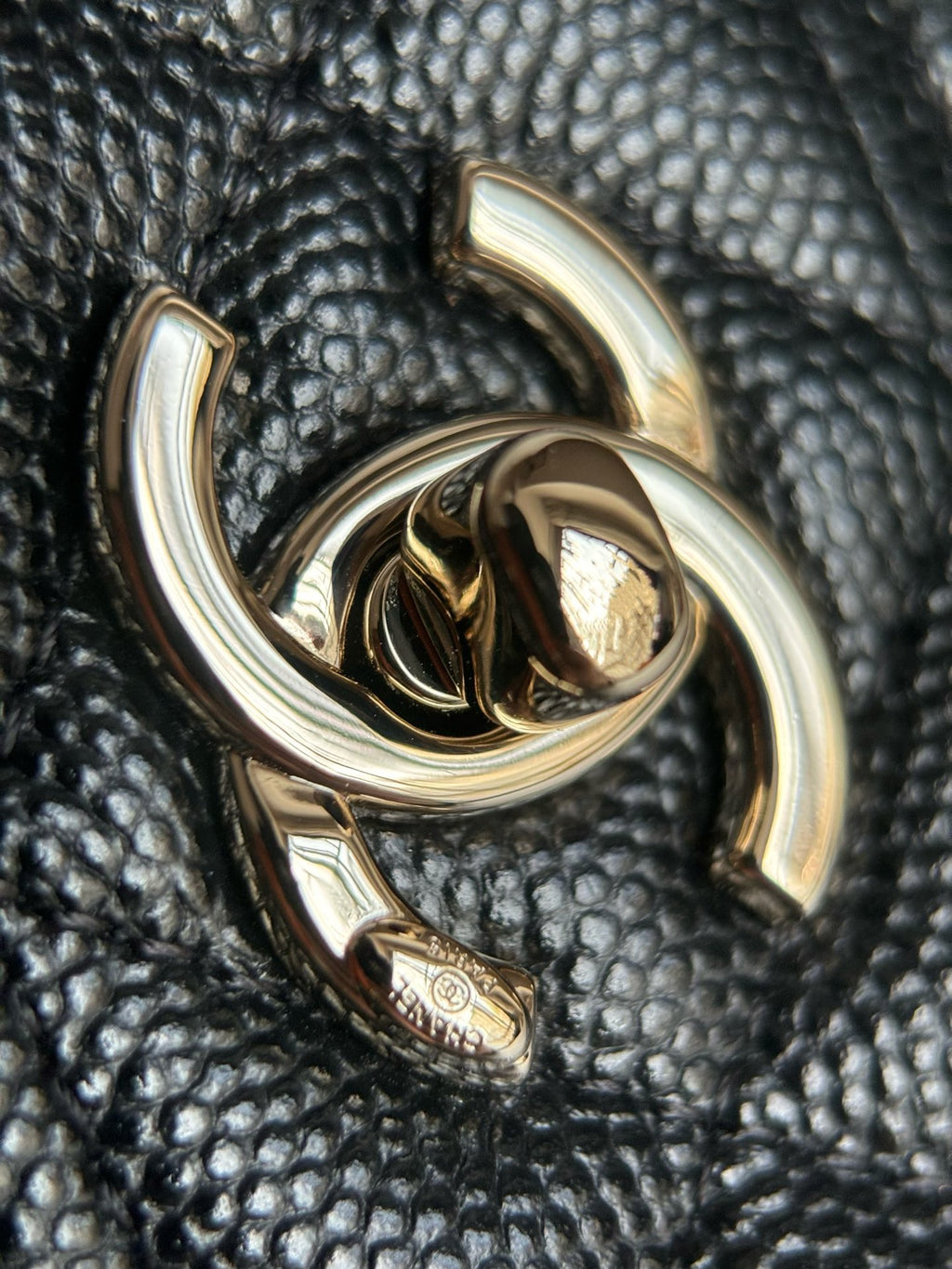 CHANEL-25C mini backpack golden/sliver