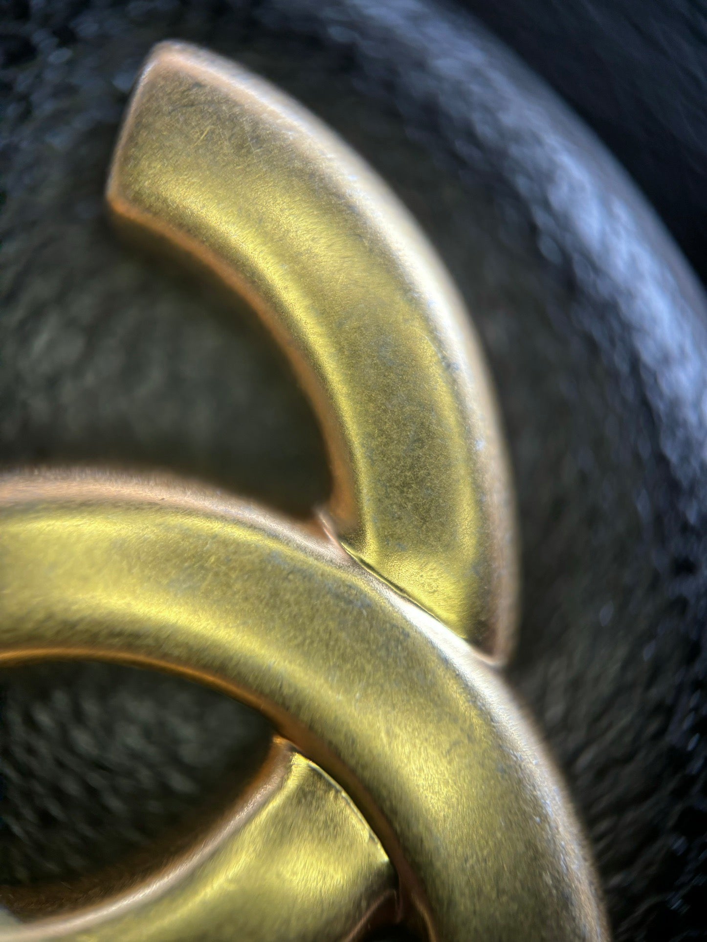 CHANEL-25C backpack golden/sliver