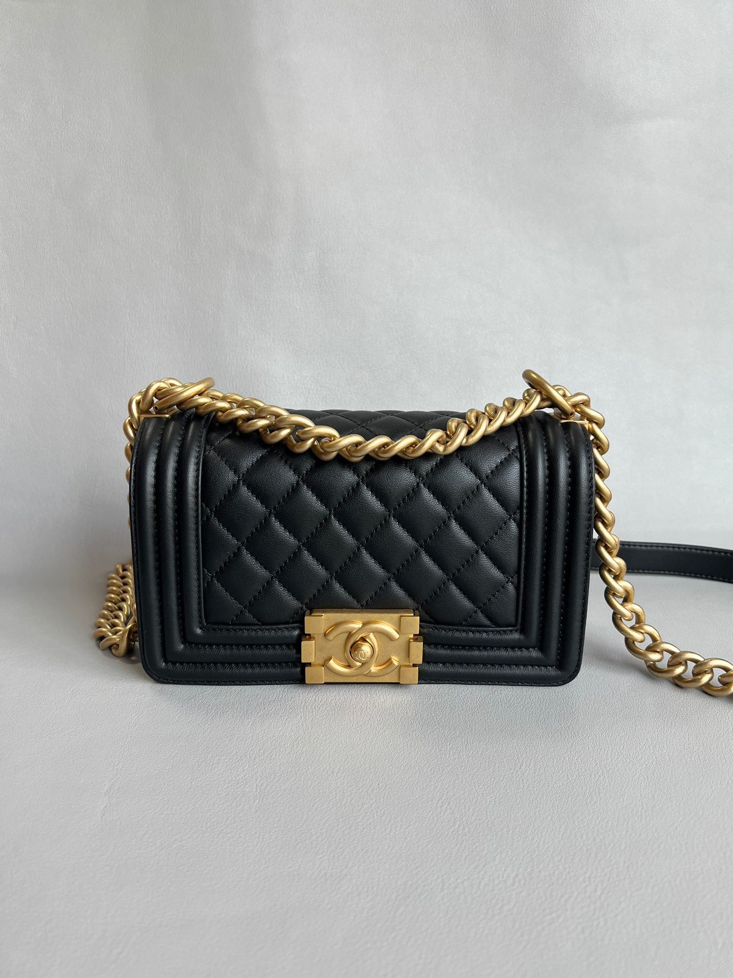 CHANEL-25A le bag golden/sliver