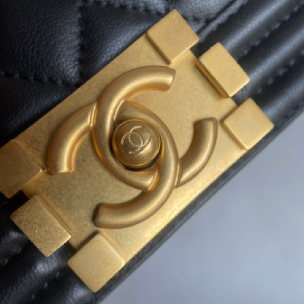 CHANEL-25A le bag golden/sliver