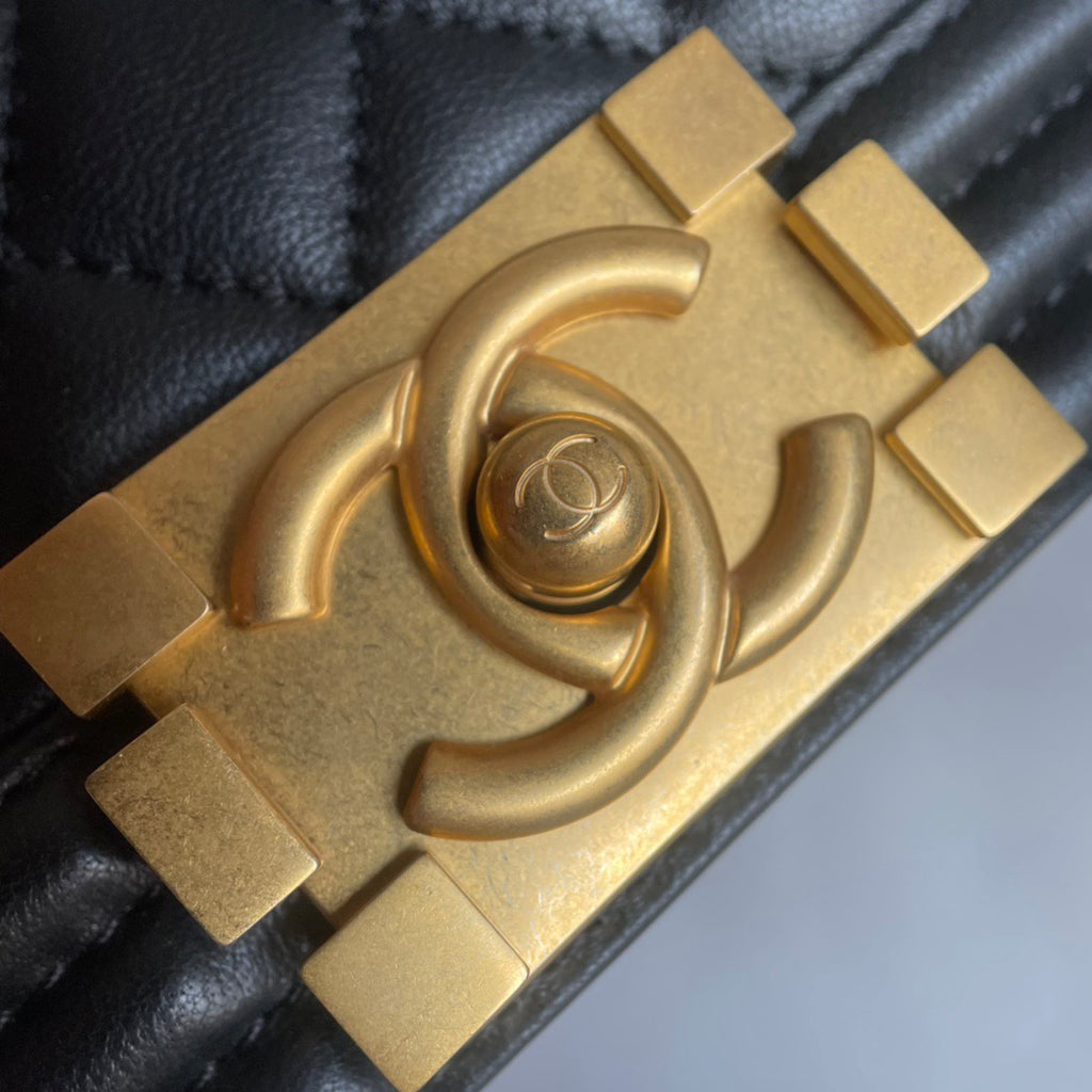 CHANEL-25A le bag golden/sliver