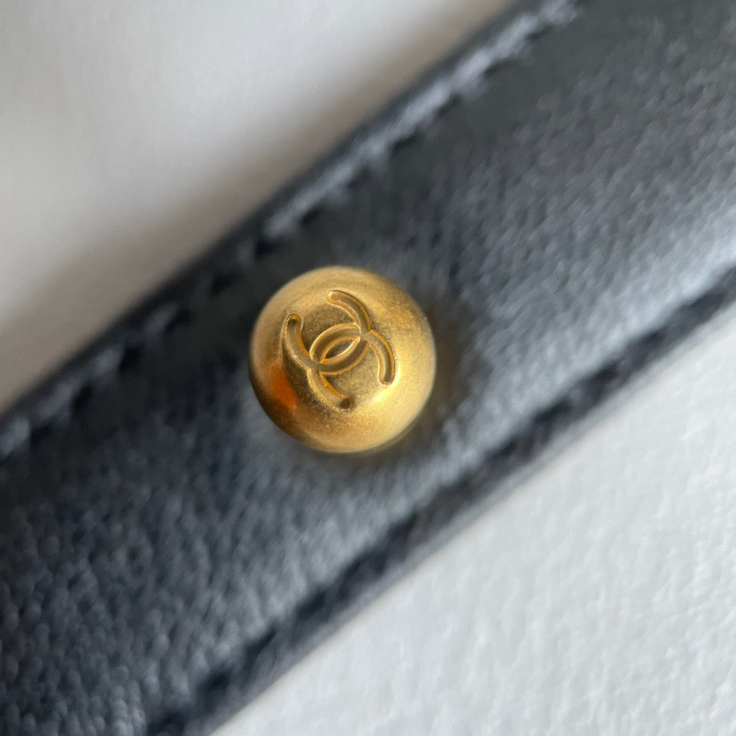 CHANEL-25A le bag golden/sliver