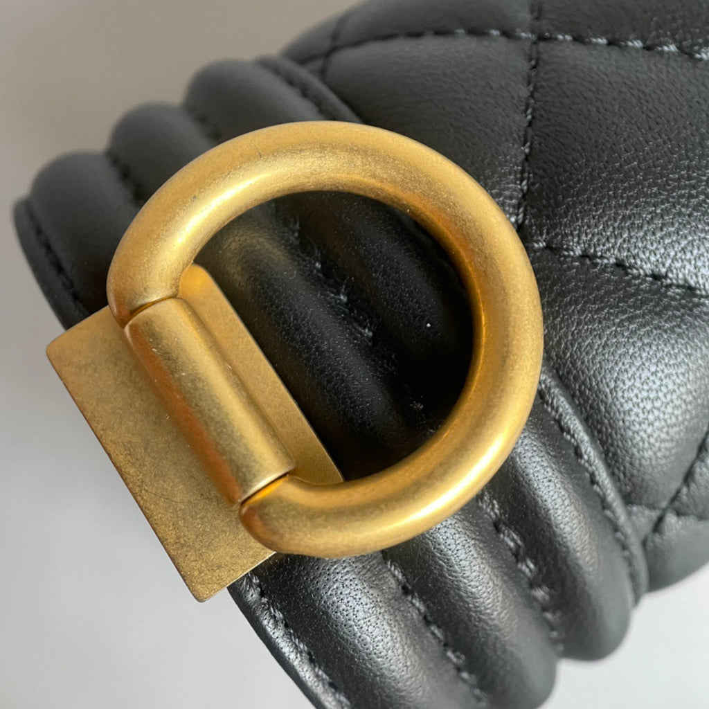 CHANEL-25A le bag golden/sliver