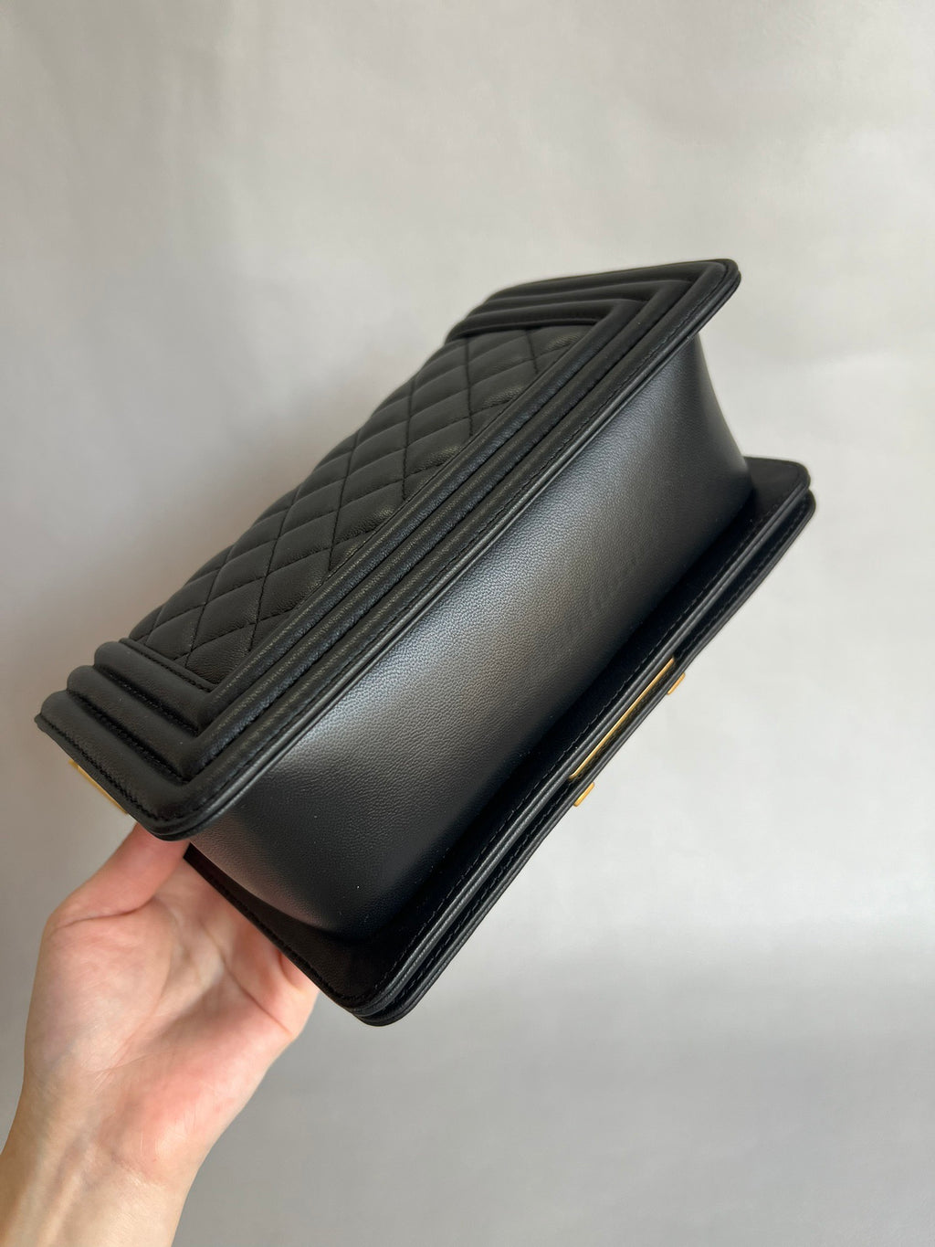 CHANEL-25A le bag golden/sliver