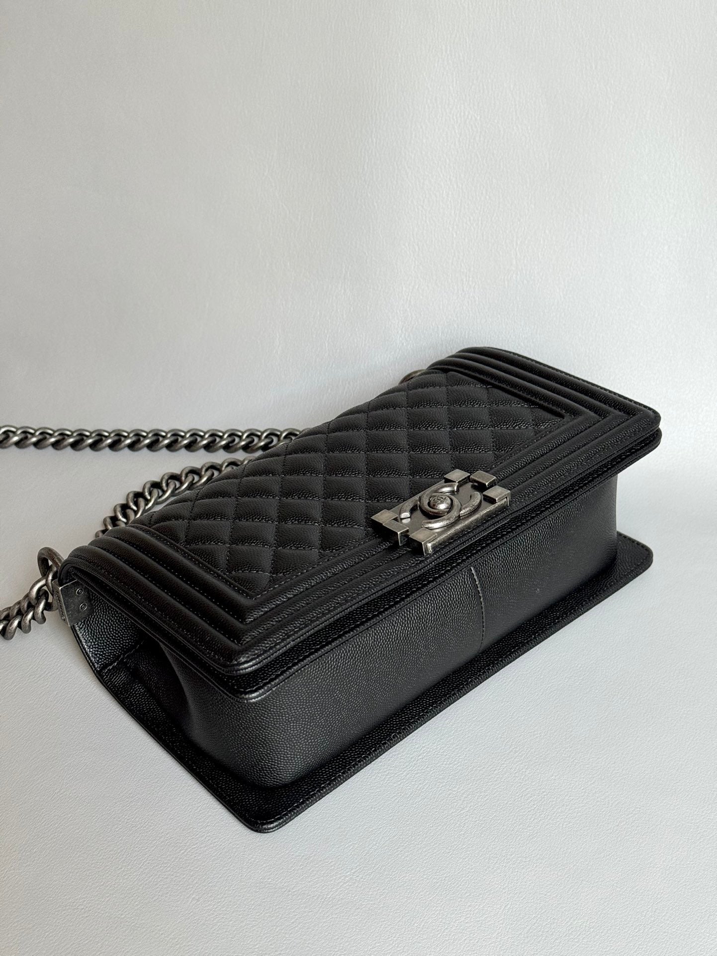 CHANEL-25C Hobo golden/sliver