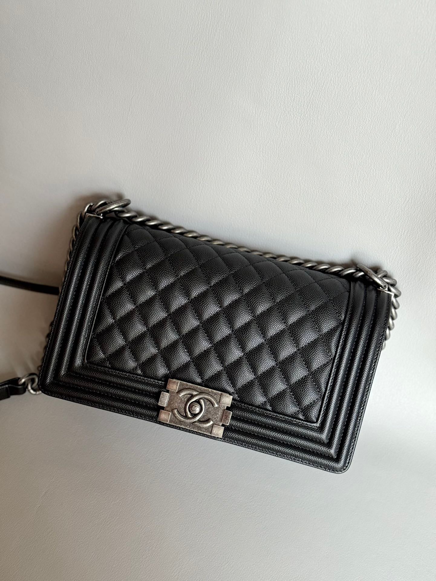 CHANEL-25C Hobo golden/sliver