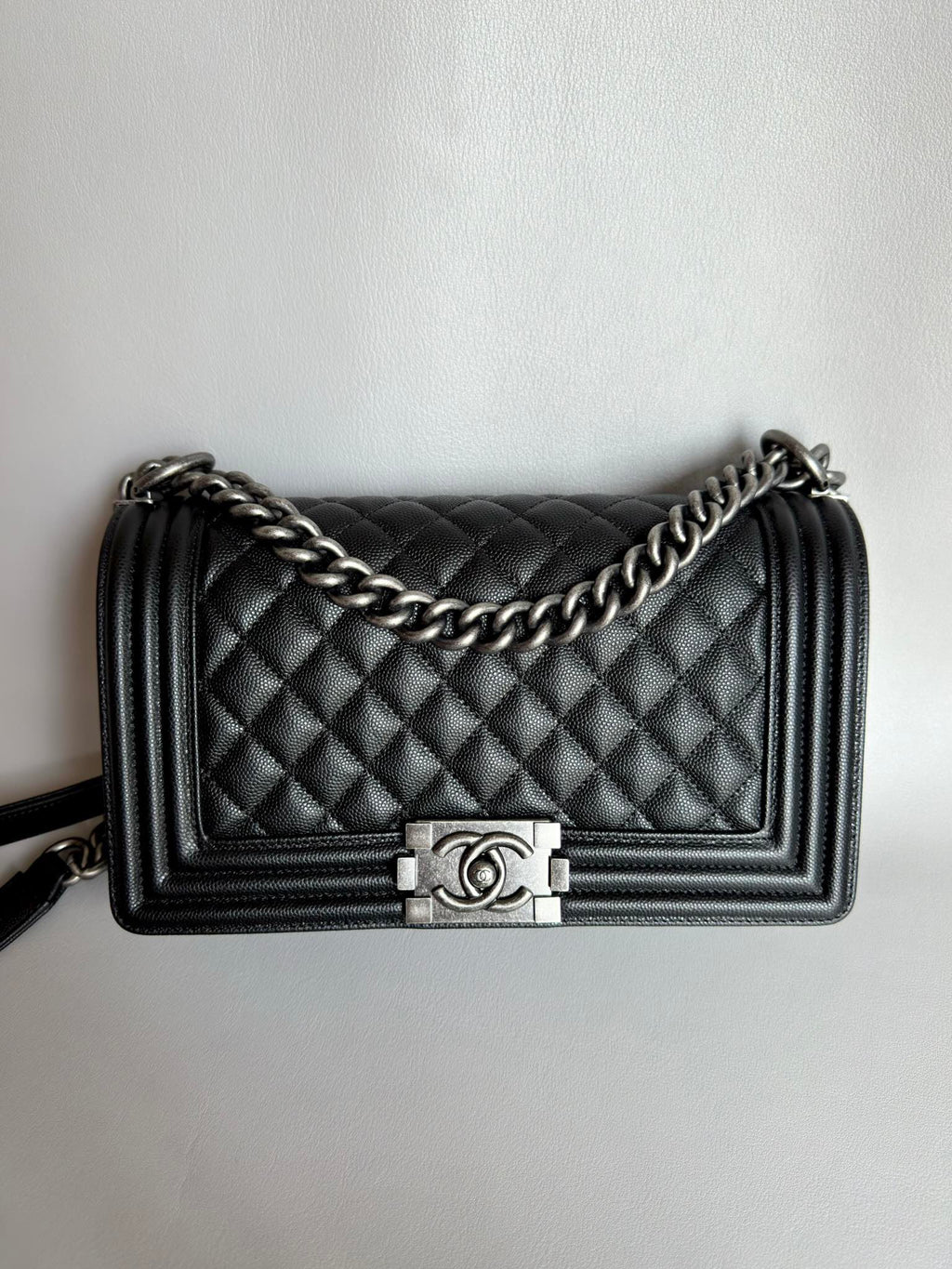 CHANEL-25C Hobo golden/sliver