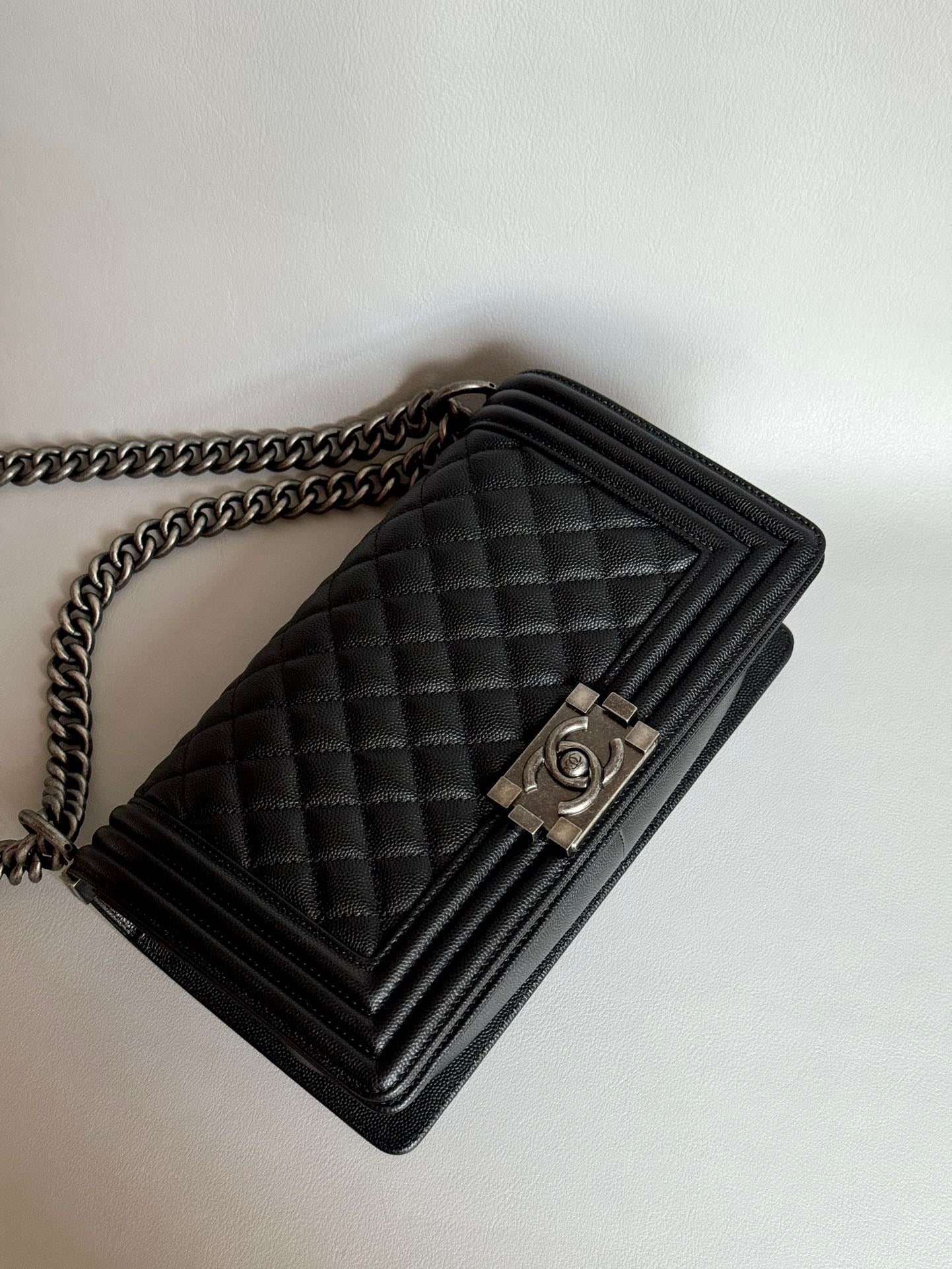 CHANEL-25C Hobo golden/sliver