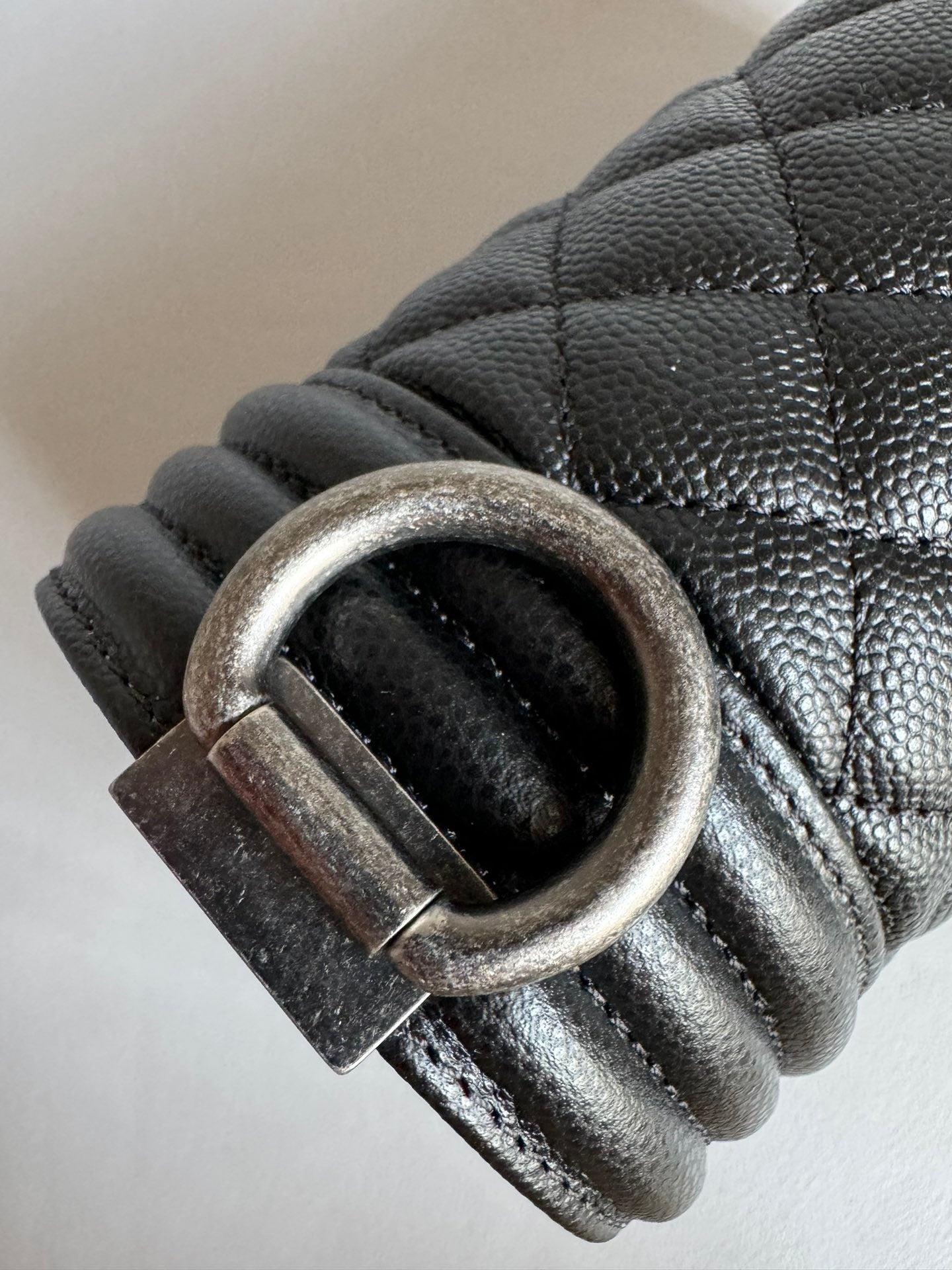 CHANEL-25C Hobo golden/sliver