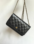 CHANEL-25A WOC bag golden/sliver