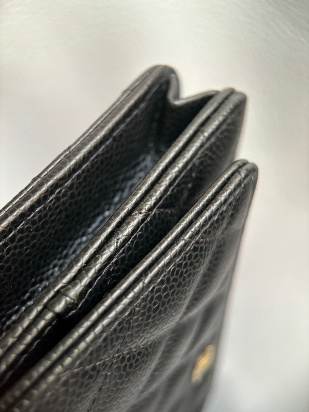 CHANEL-25A WOC bag golden/sliver