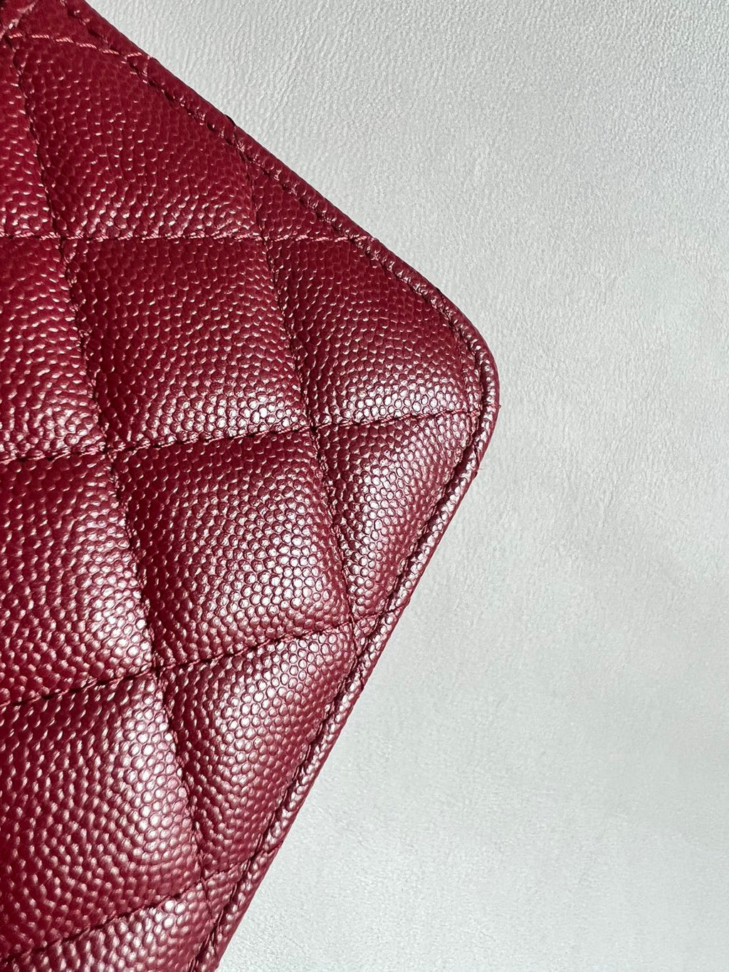 CHANEL-25A WOC bag golden/sliver