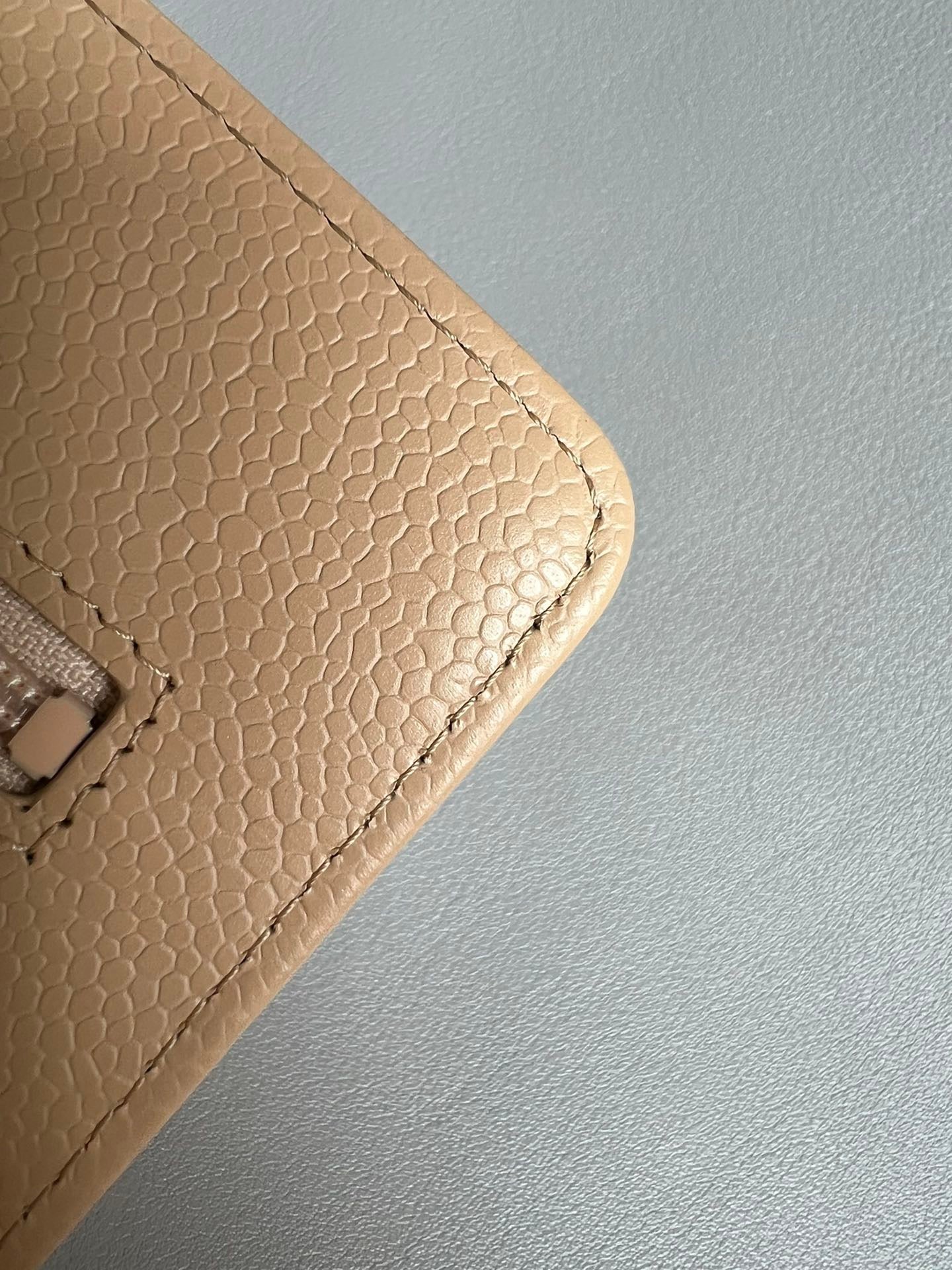 CHANEL-25A WOC bag golden/sliver