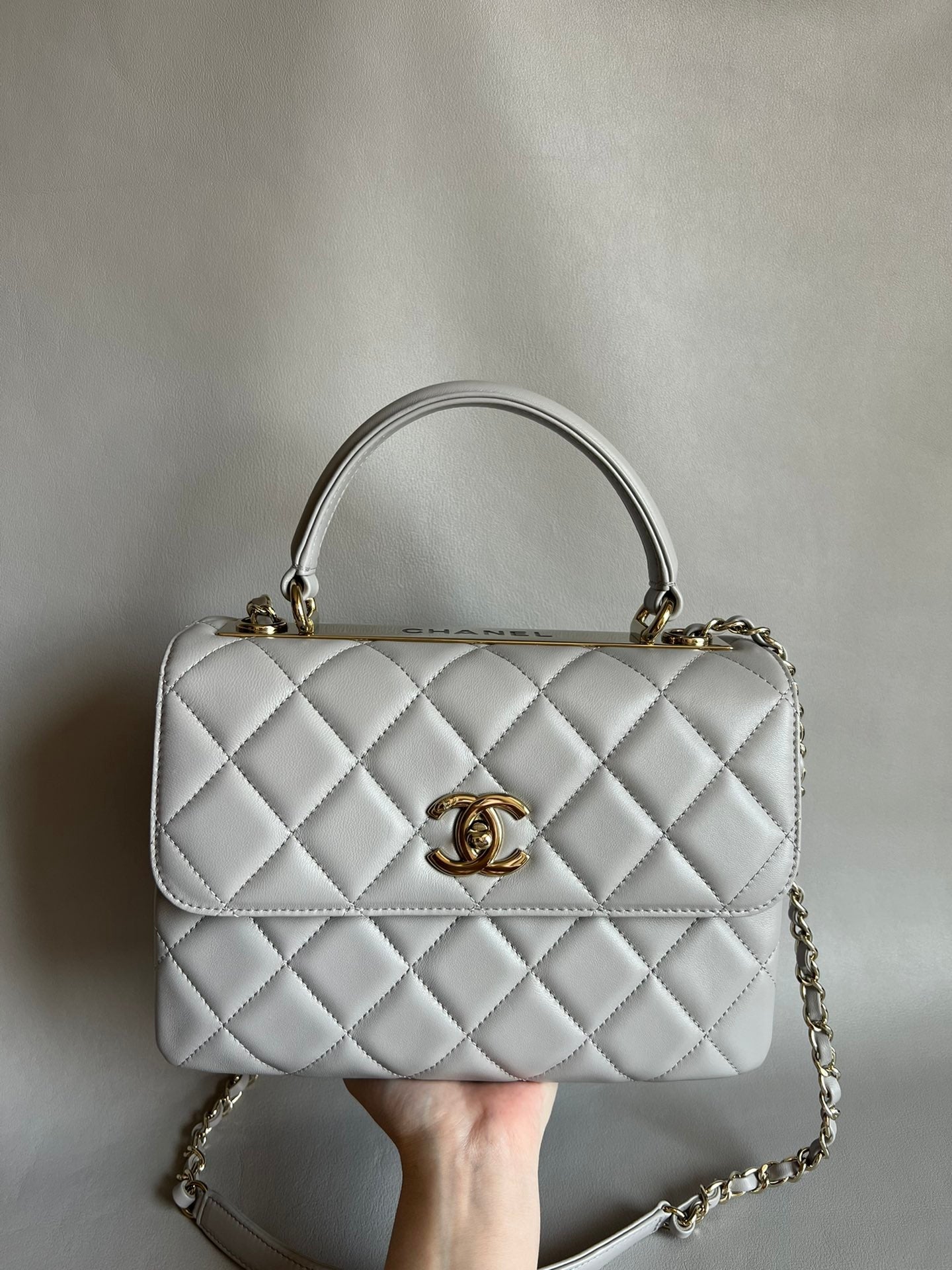 CHANEL-24C Trendy Coco golden/sliver