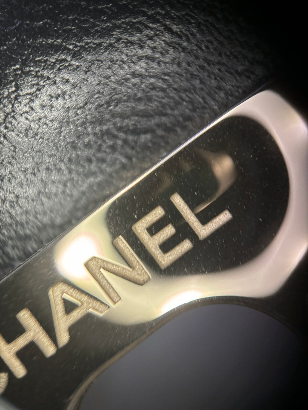 CHANEL-24K Classic Flap bag golden/sliver