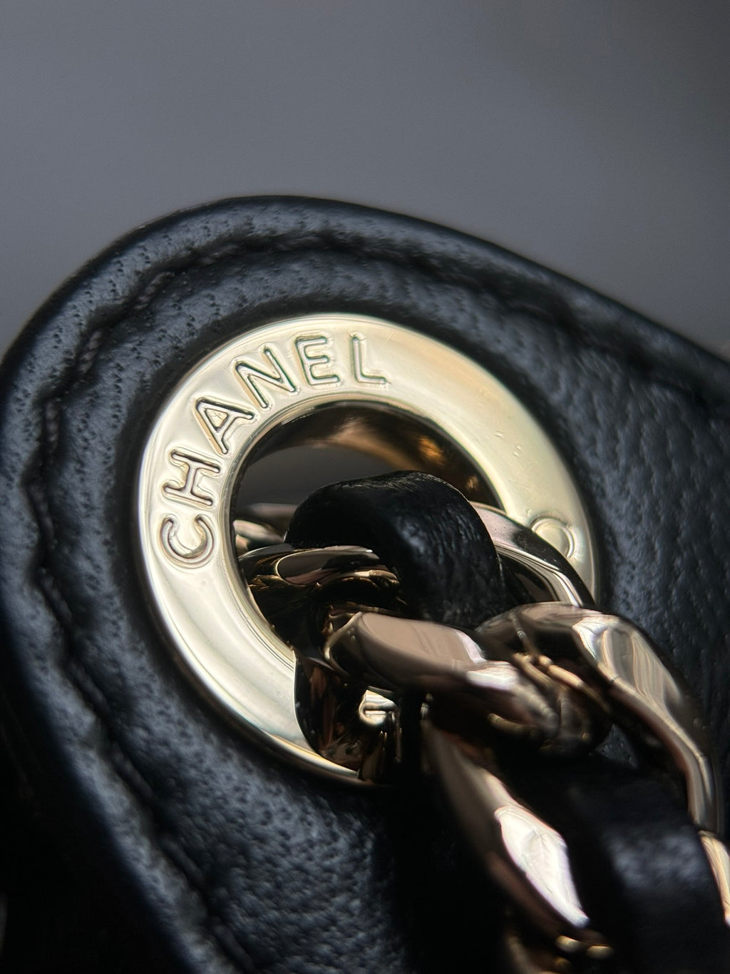 CHANEL-24K CAMERA bag golden/sliver