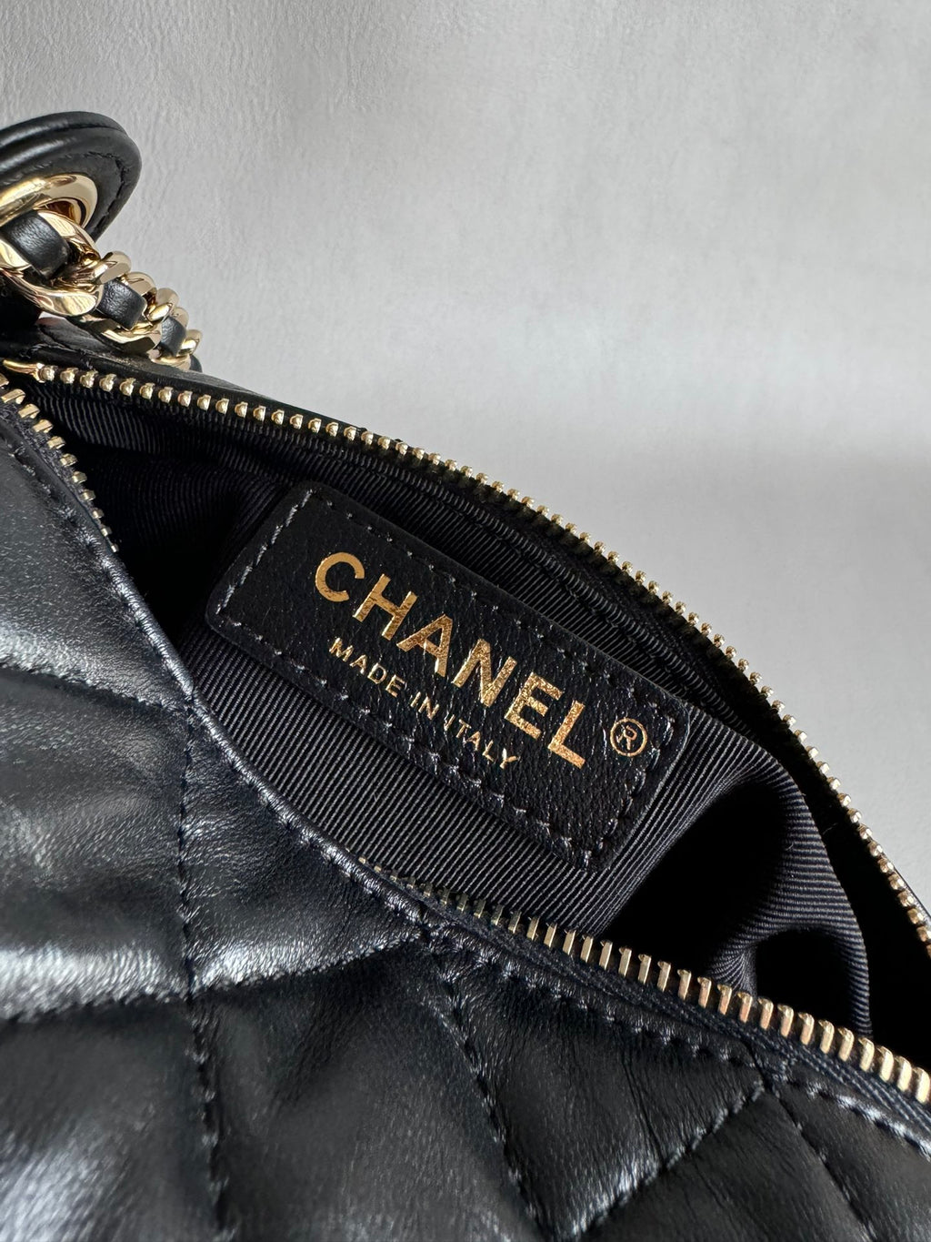 CHANEL-24K CAMERA bag golden/sliver