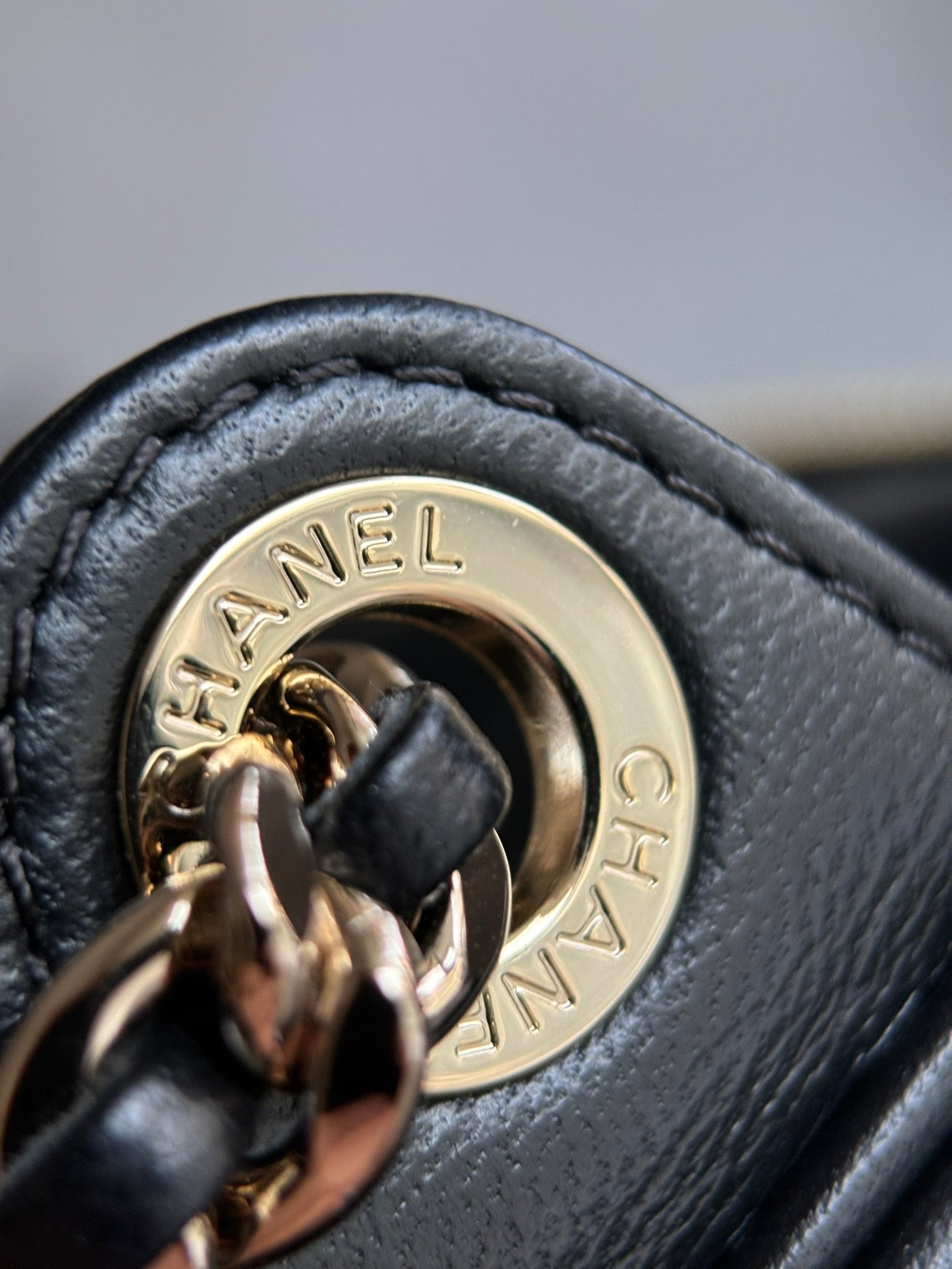 CHANEL-24K CAMERA bag golden/sliver