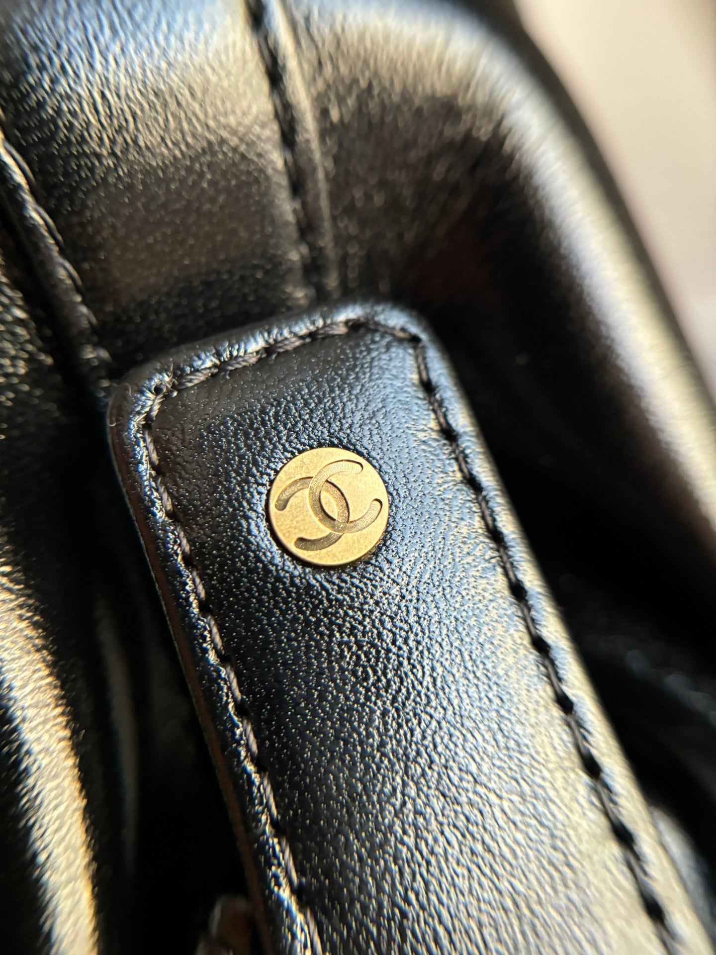 CHANEL-25c Doctor bag golden/sliver