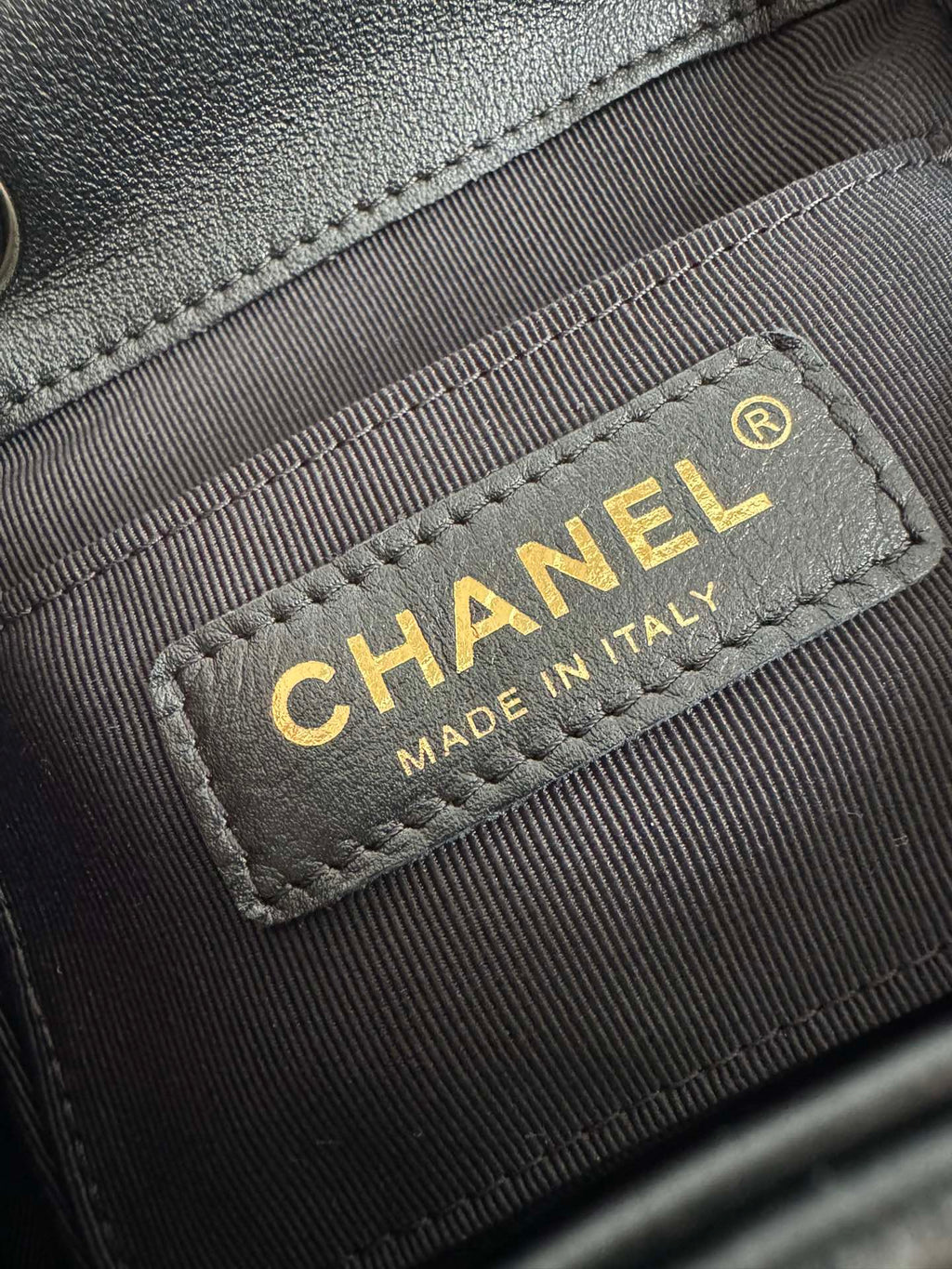 CHANEL-25A Duma bag golden/sliver