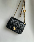 CHANEL-22K Flap bag golden/sliver