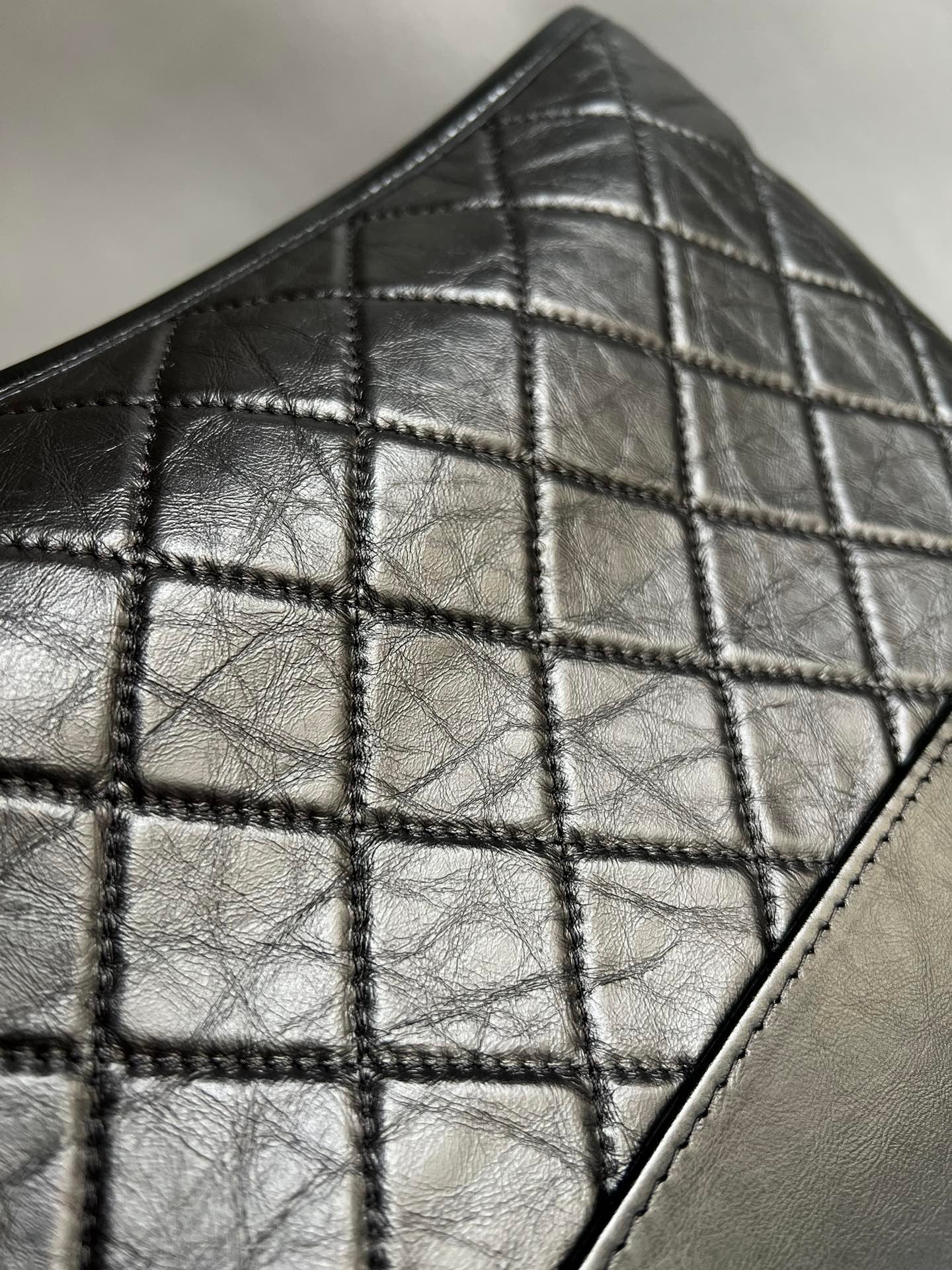 CHANEL- Gabrielle  bag golden/sliver