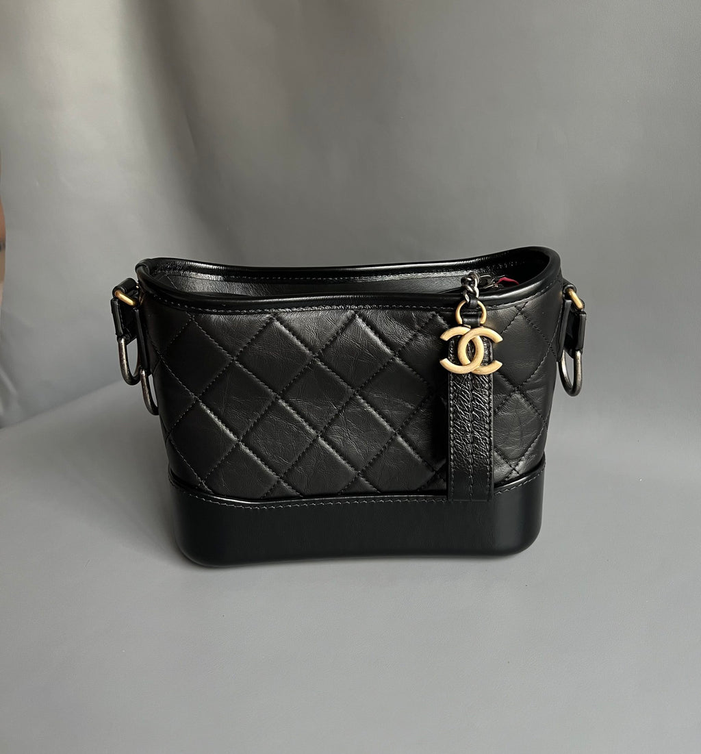 CHANEL- Gabrielle  bag golden/sliver