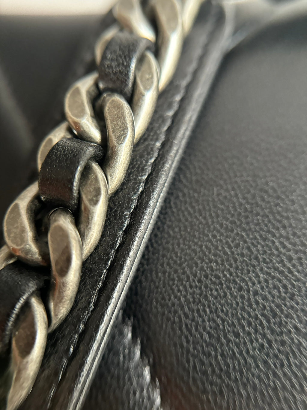 CHANEL-19Bag woc golden/sliver