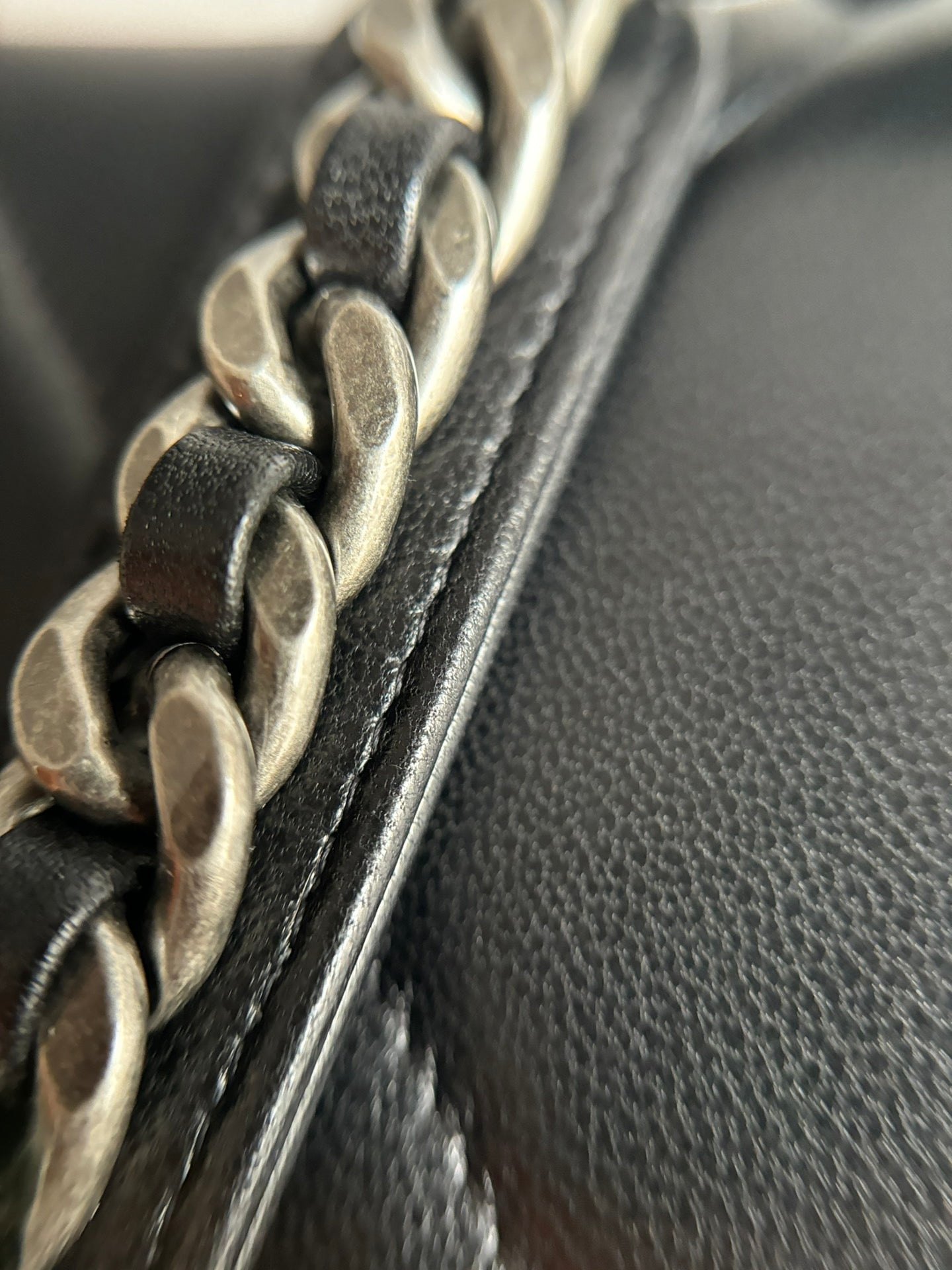 CHANEL-19Bag woc golden/sliver