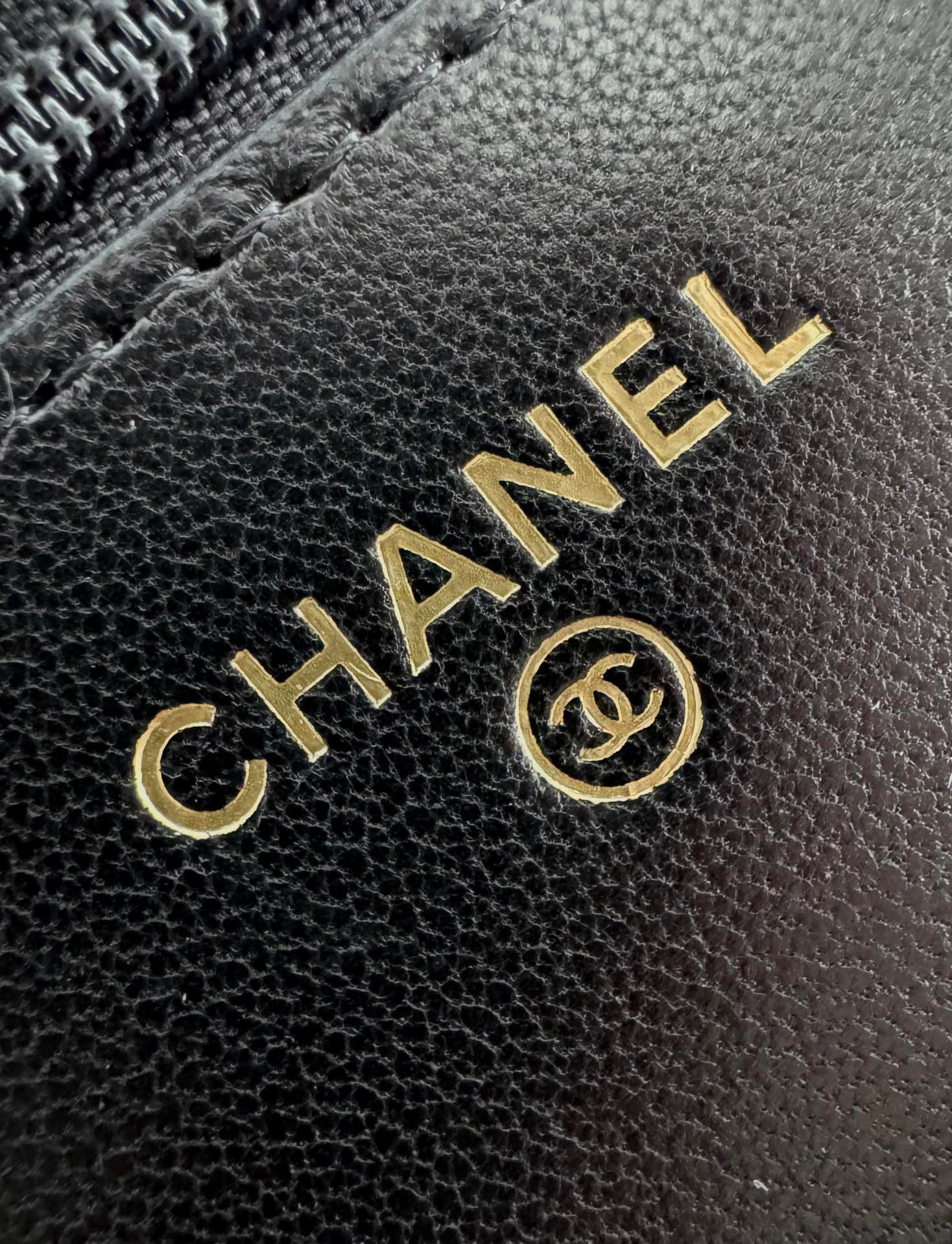 CHANEL-25B  WOC bag golden/sliver