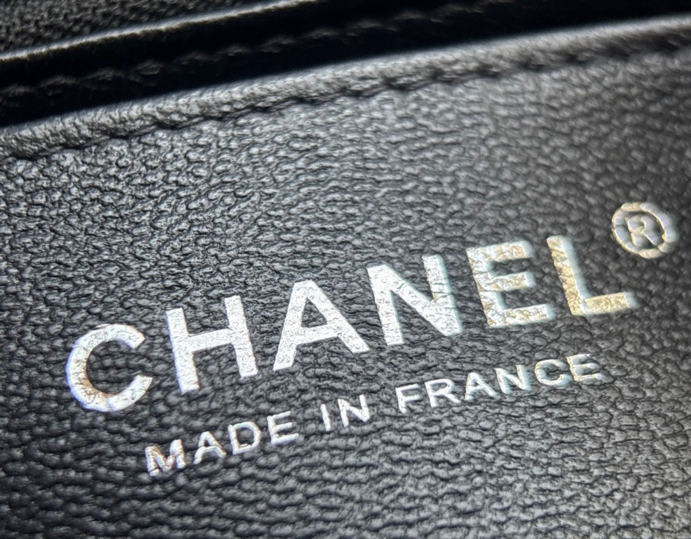 CHANEL- 24C Flap bag golden/sliver