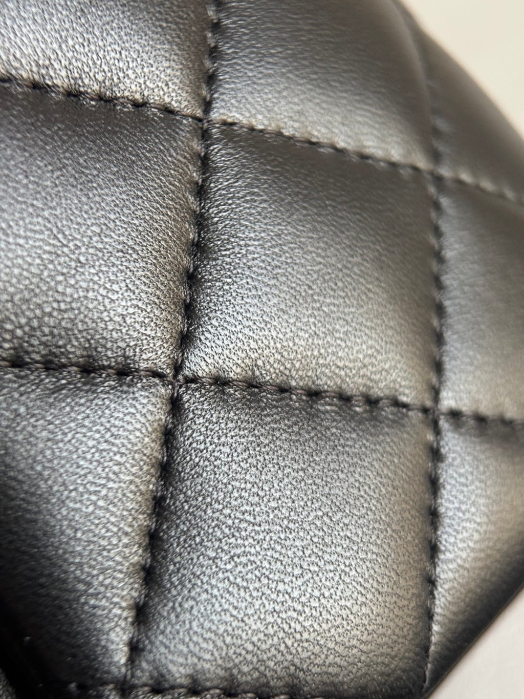 CHANEL- 24C Flap bag golden/sliver