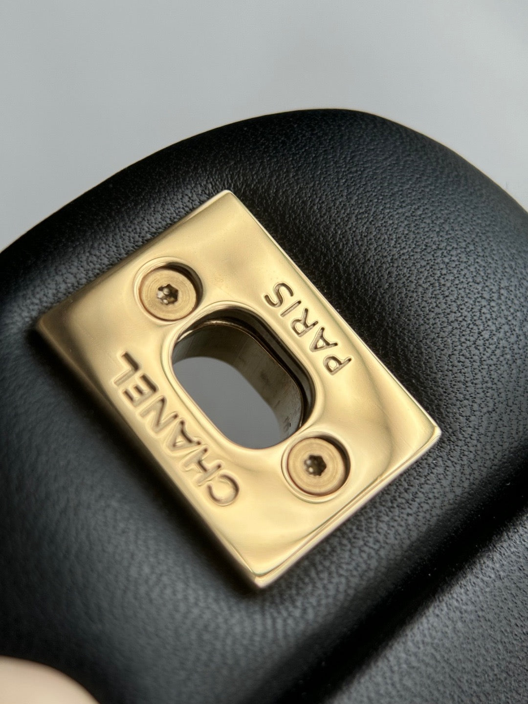 CHANEL- Flap23 bag golden/sliver