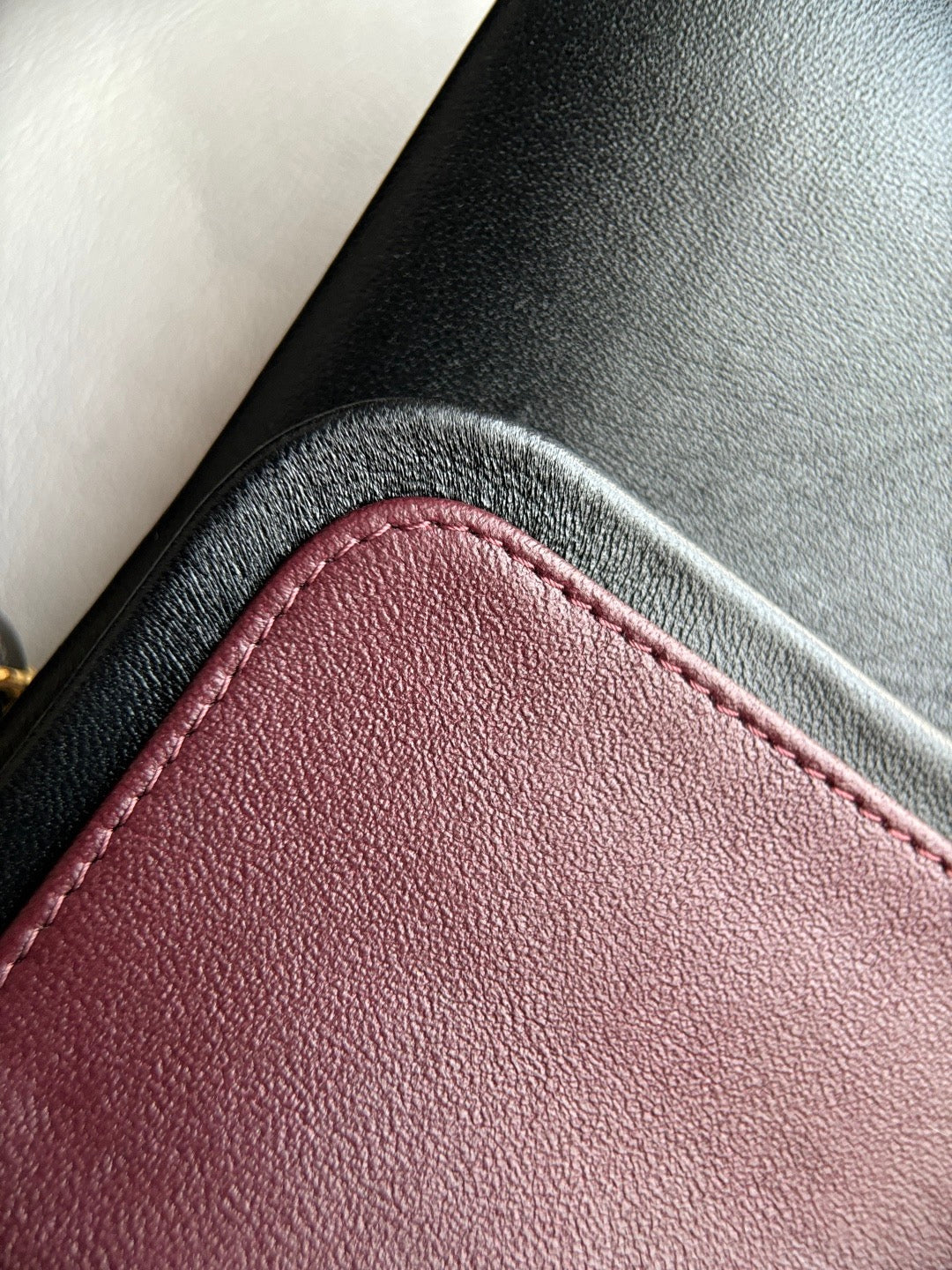 CHANEL- Classic Flag bag golden/sliver