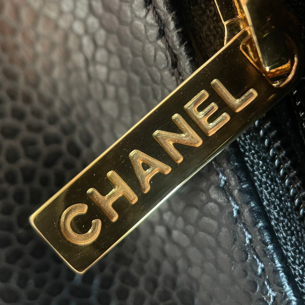 CHANEL- 24C Flap bag golden/sliver