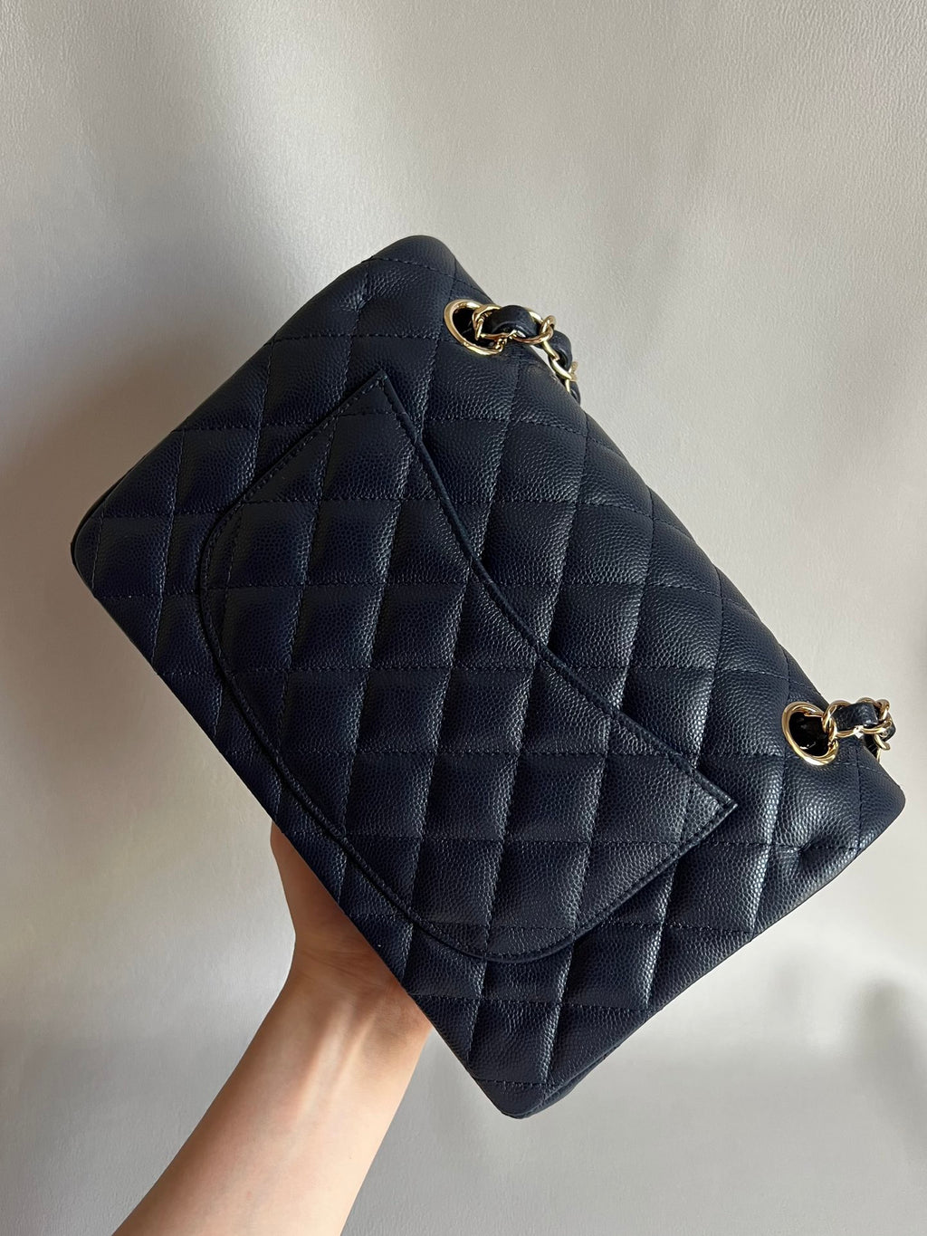 CHANEL- Flap23 bag golden/sliver