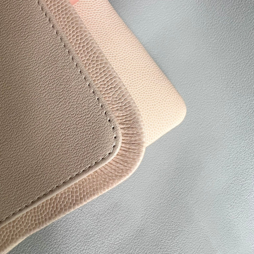 CHANEL- Flap23 bag golden/sliver