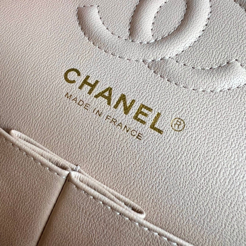 CHANEL- Flap23 bag golden/sliver