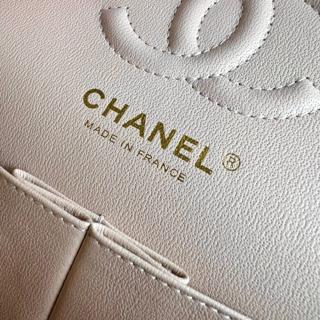 CHANEL- Flap23 bag golden/sliver